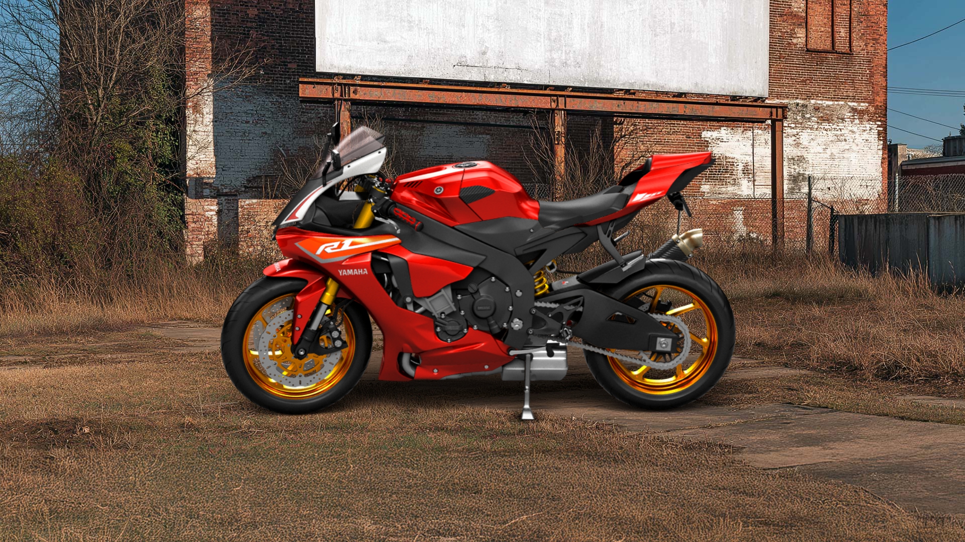 Yamaha YZF R1 Sport Bike 2015 tuning