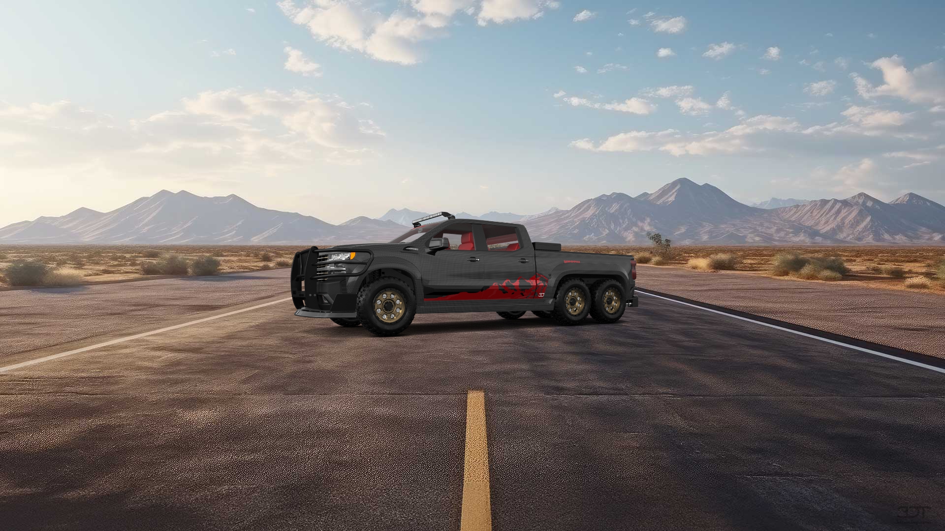 Chevrolet Silverado Hennessey Goliath 6X6 Truck 2020 tuning