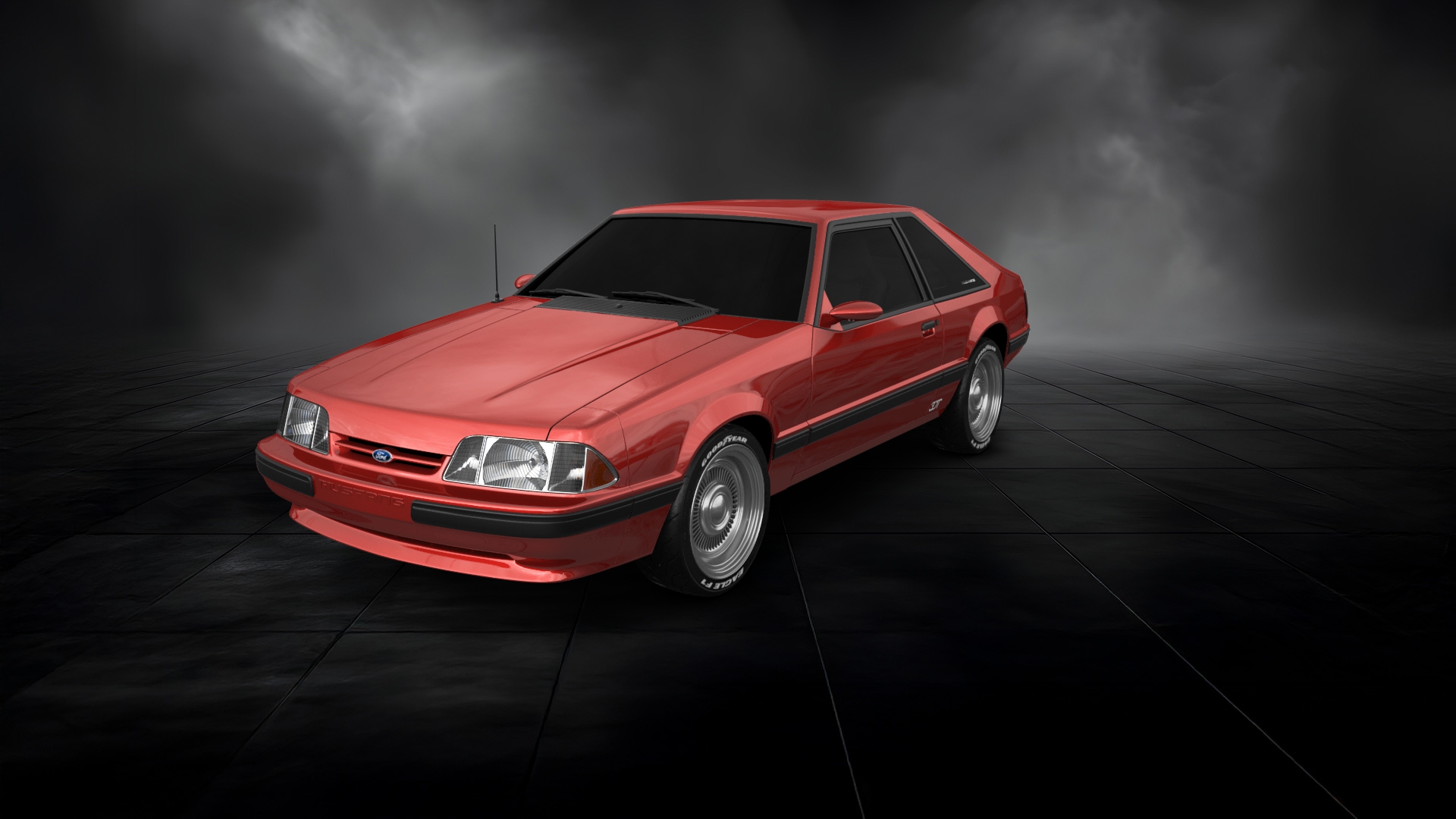 Ford Mustang 3 Door Hatchback 1988 tuning