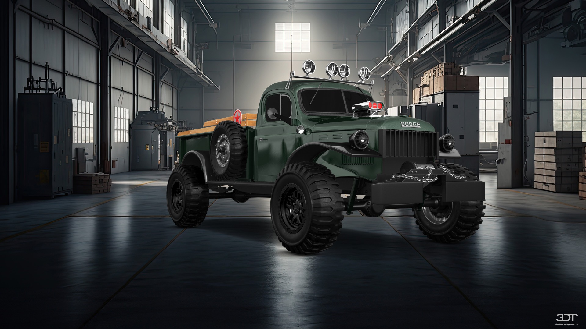 Dodge Power Wagon 2 Door pickup truck 1947
