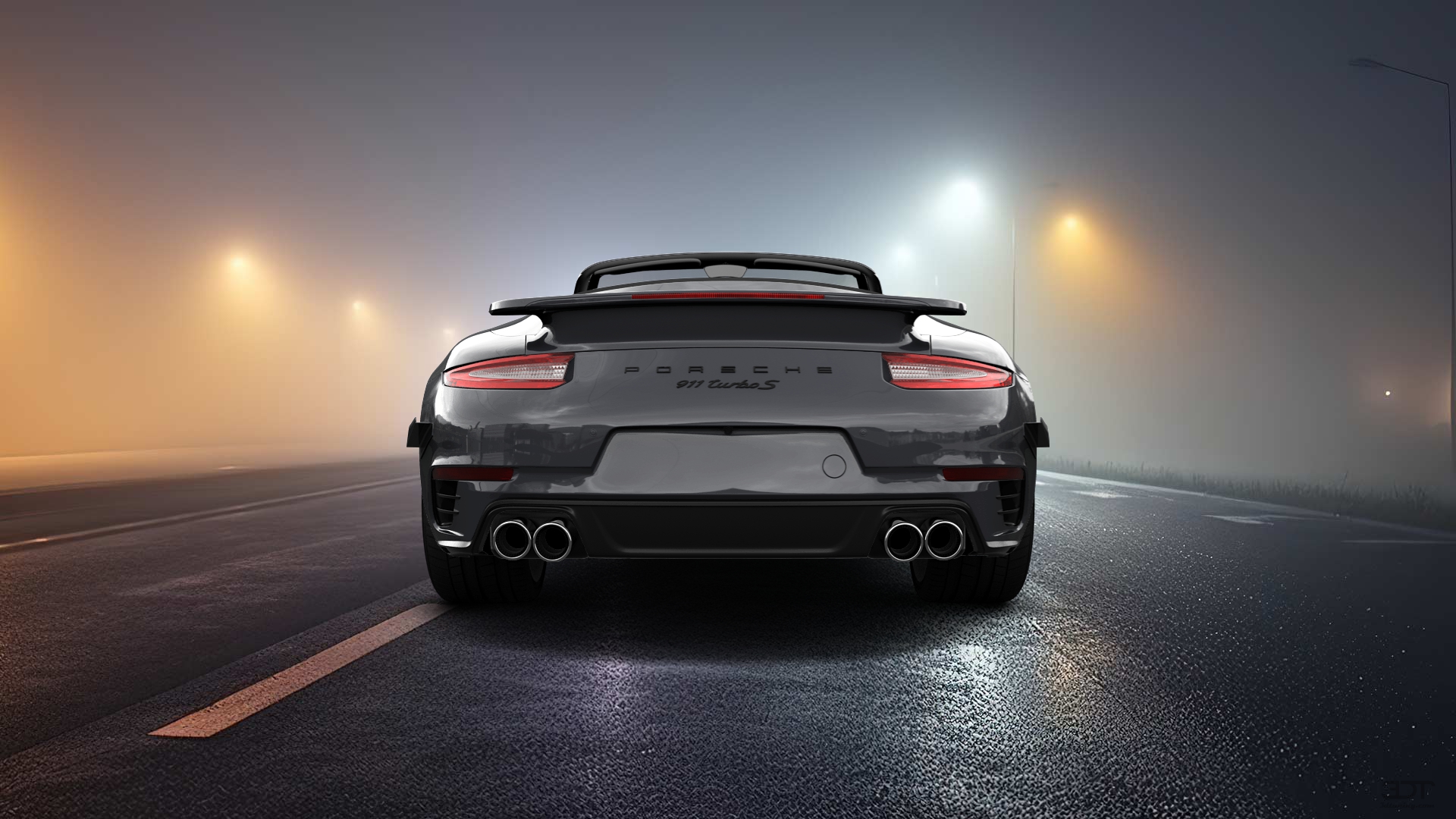 Porsche 911 Turbo S 2 Door Convertible 2014