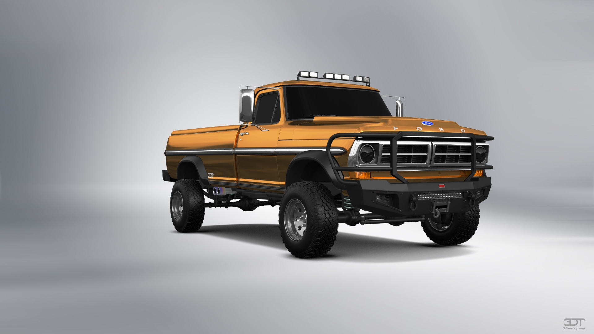 Ford F-250 2 Door pickup truck 1971