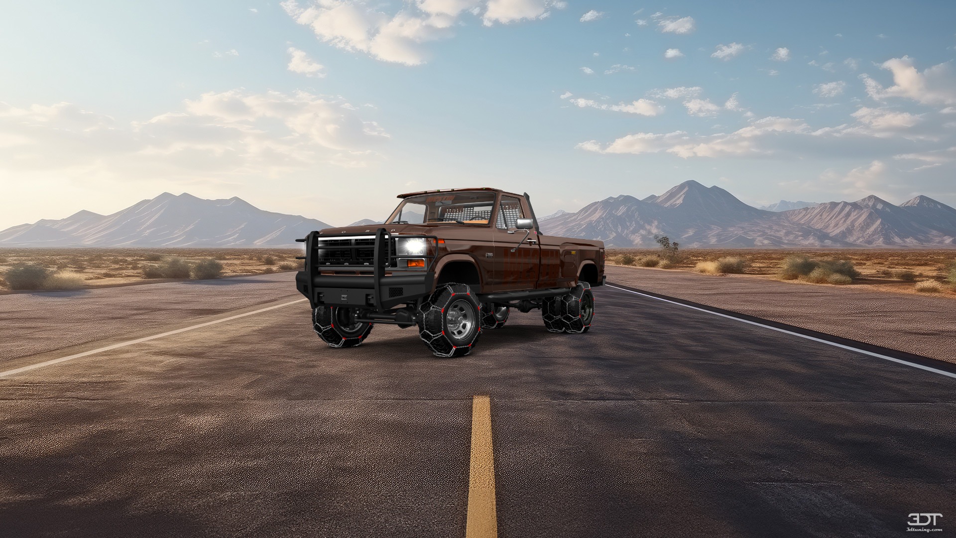 Tuning Ford F-350 Dually Regular Cab 2 Door pickup truck 1980