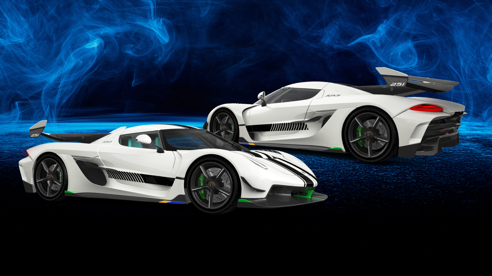 Koenigsegg Jesko 2 door targa top 2020 tuning