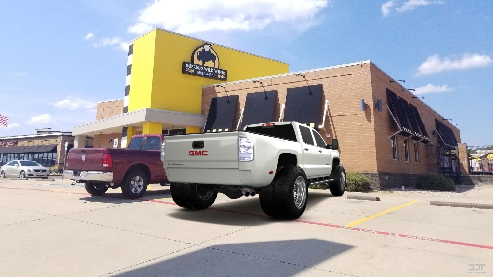 GMC Sierra 3500 HD Crew Cab 4 Door pickup truck 2015 tuning