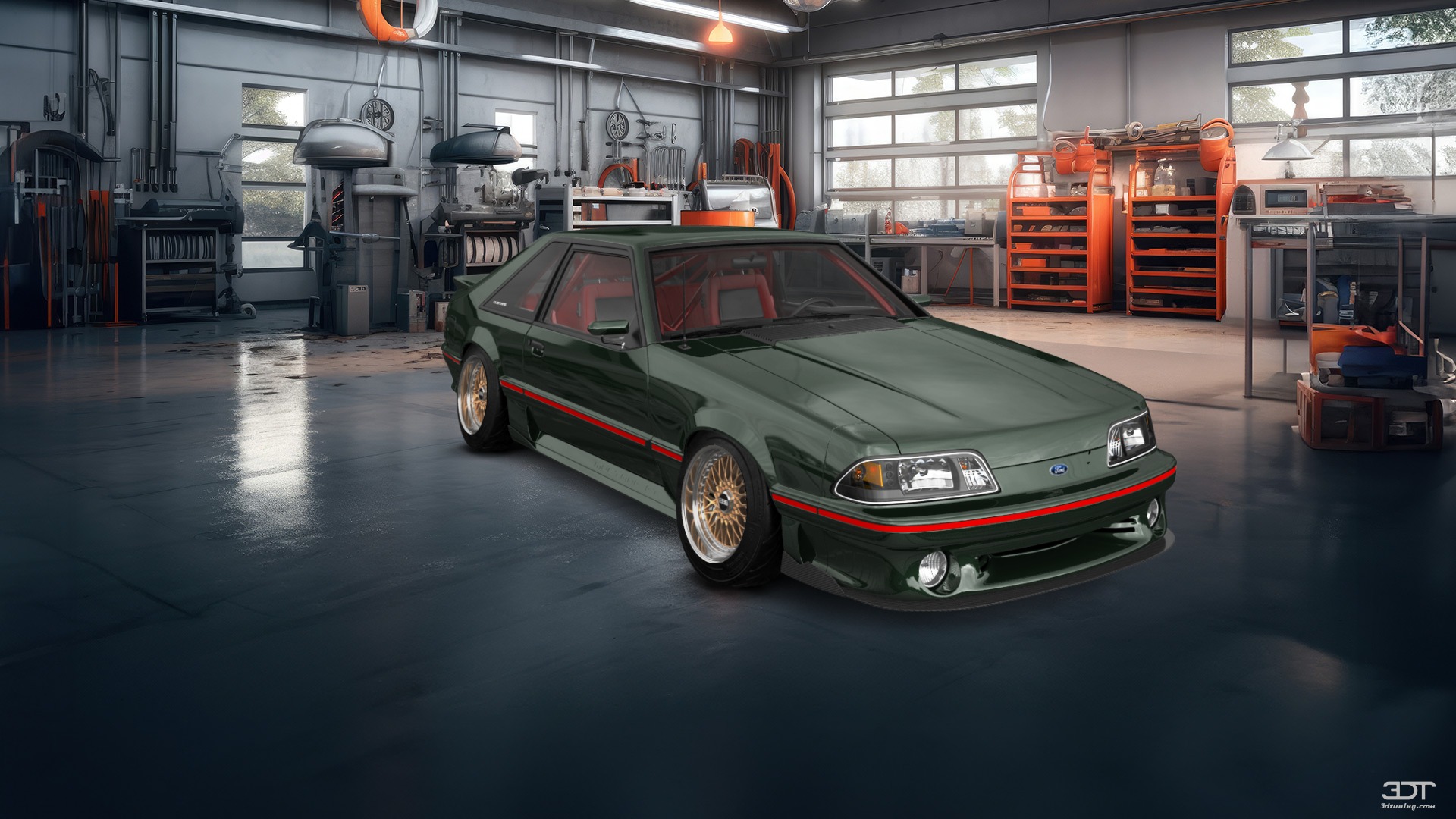 Ford Mustang 3 Door Hatchback 1988 tuning