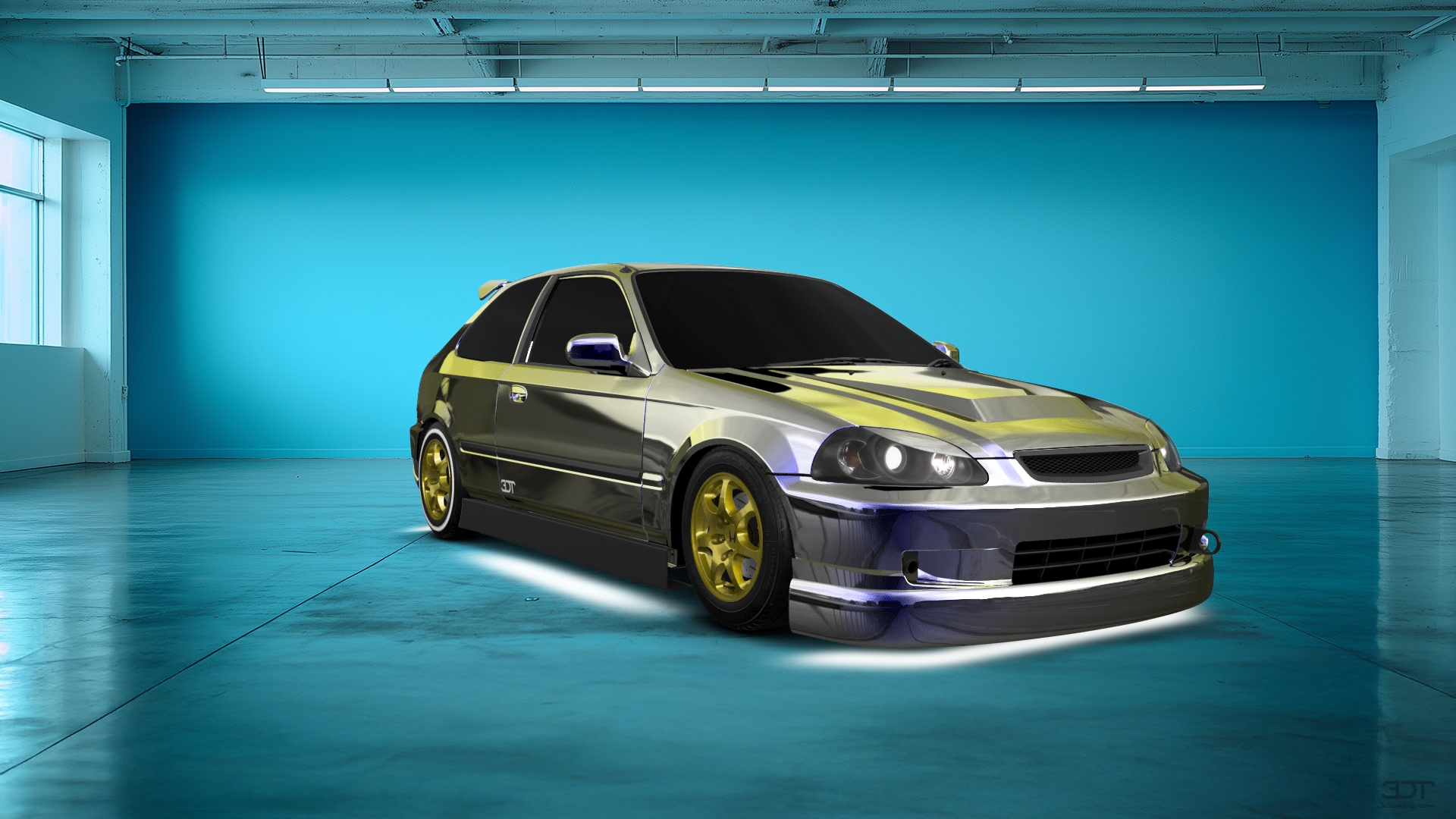 Honda Civic 3 Door Hatchback 1997 tuning