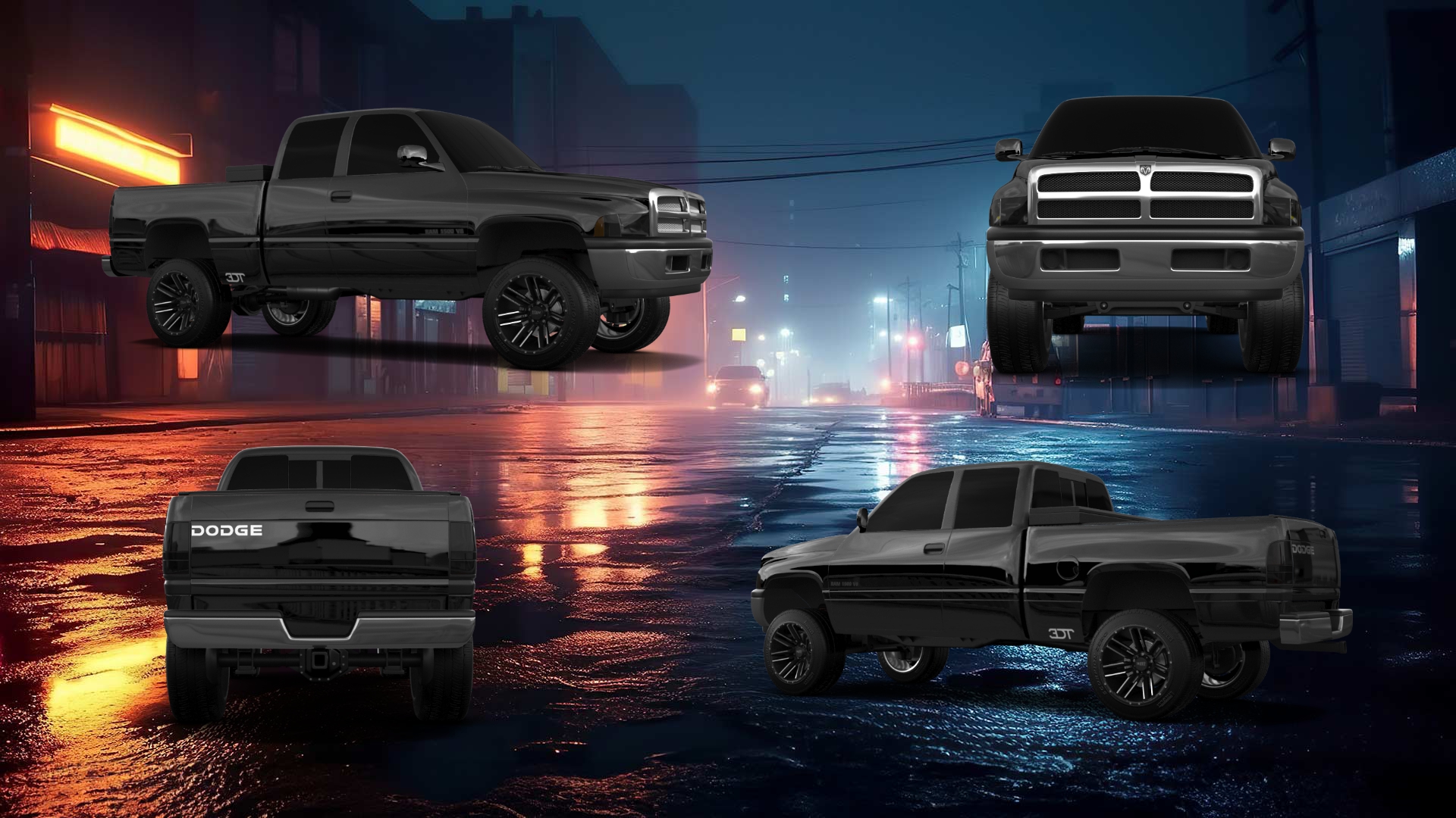 Dodge Ram 1500 Club Cab Pickup Truck 1999 tuning