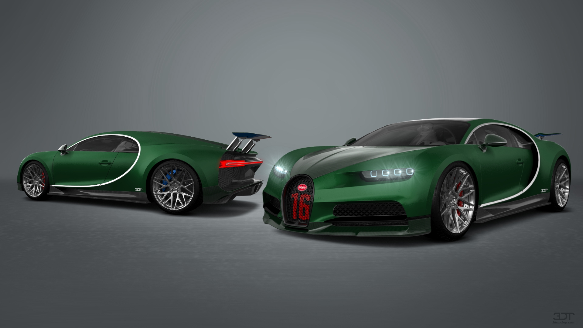 Bugatti Chiron 2 Door Coupe 2016 tuning