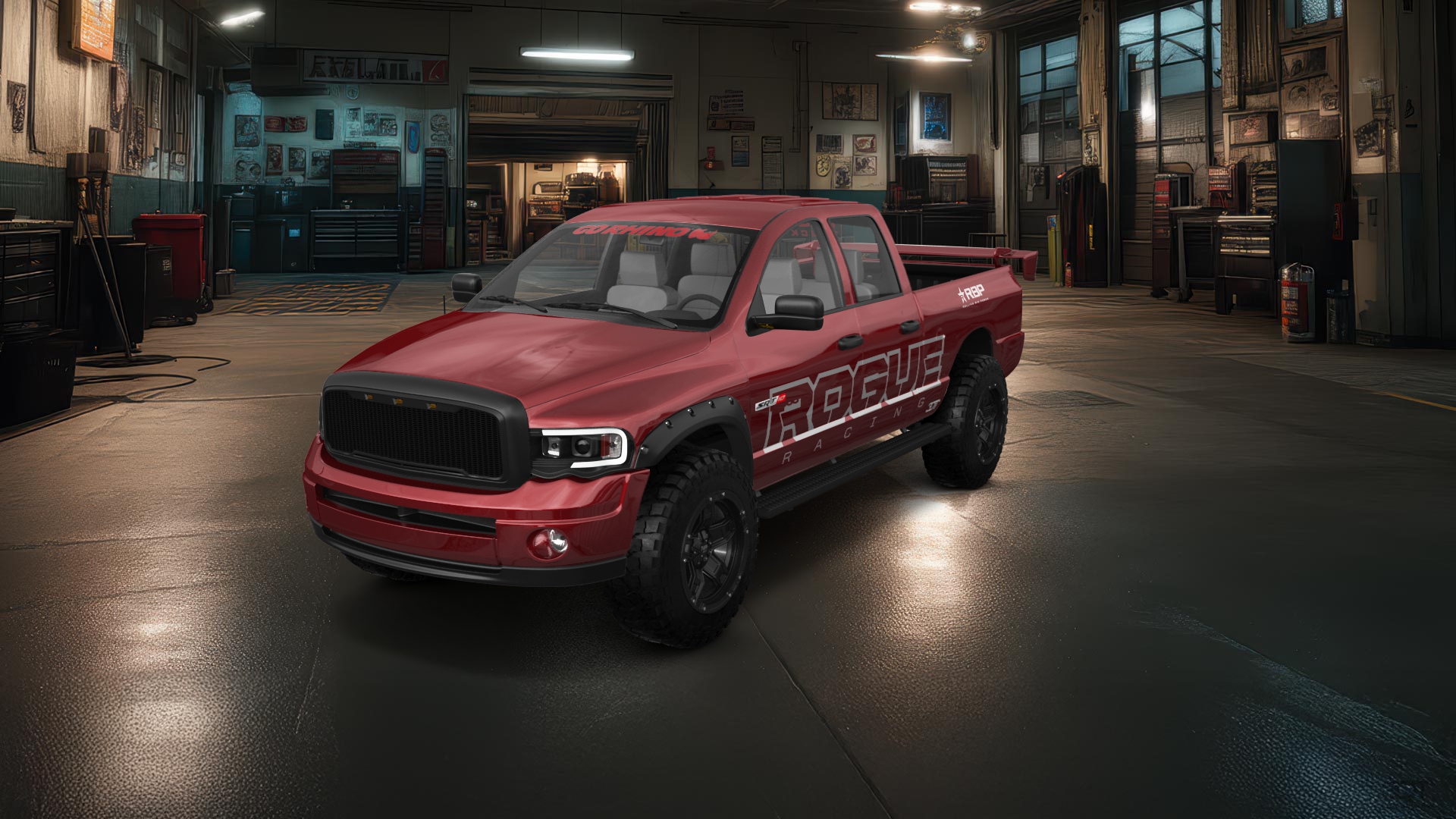 Dodge Ram 1500 6.4 ft box 4 Door pickup truck 2002 tuning