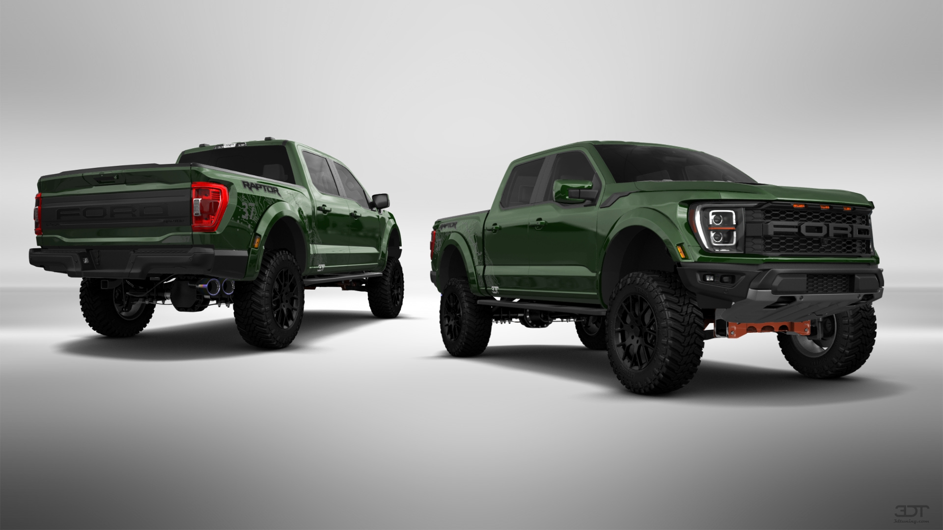 Ford F-150 Raptor 4 Door pickup truck 2021 tuning