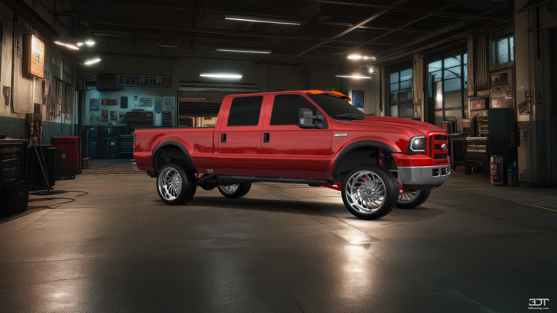 Ford F-250 Crew Cab 4 Door pickup truck 1999 tuning