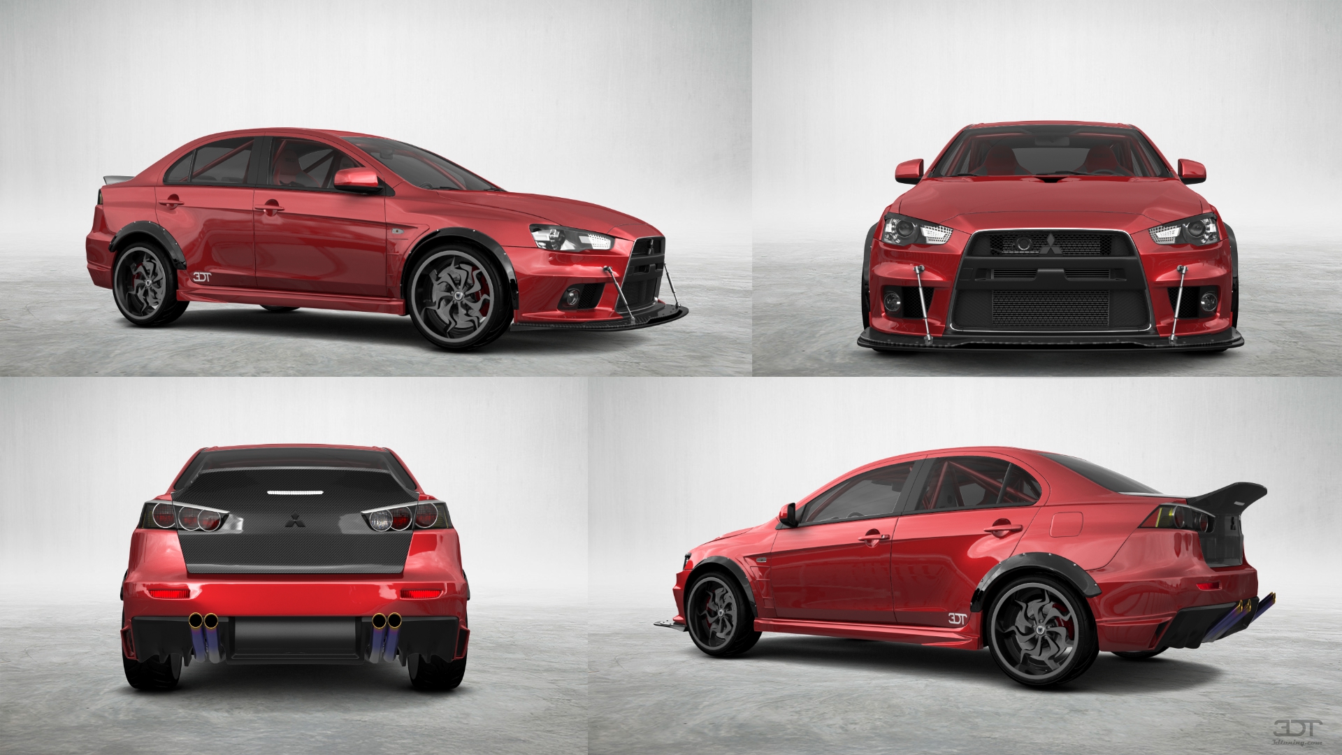 Mitsubishi Lancer Evolution X Sedan 2008