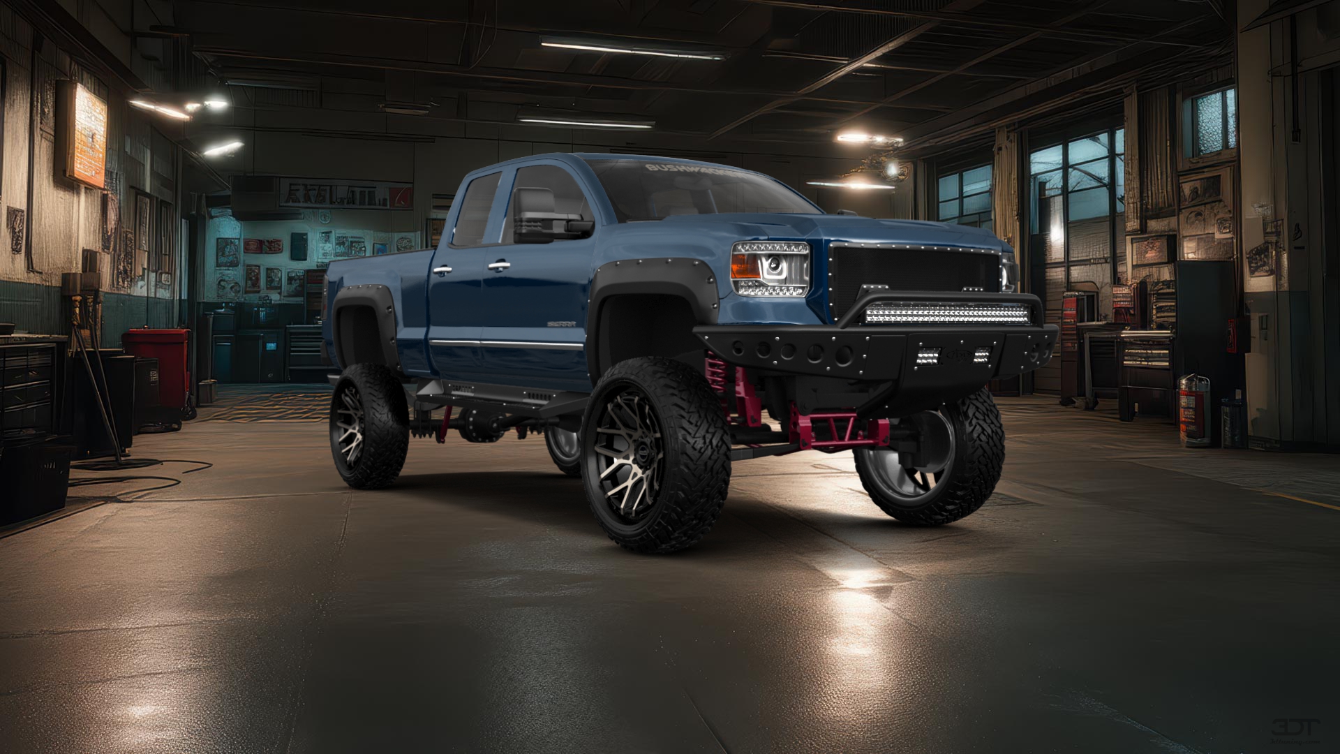 GMC Sierra 1500 Double Cab 6.5 4 Door Truck 2014 tuning