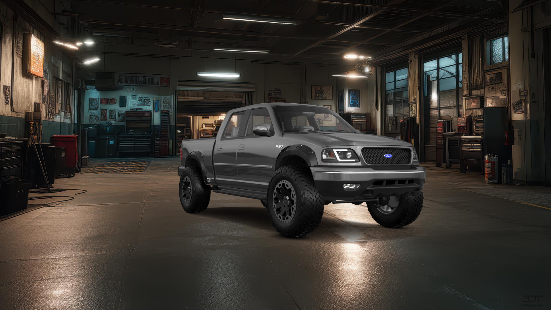 Ford F-150 SuperCrew 4 Door pickup truck 1997 tuning