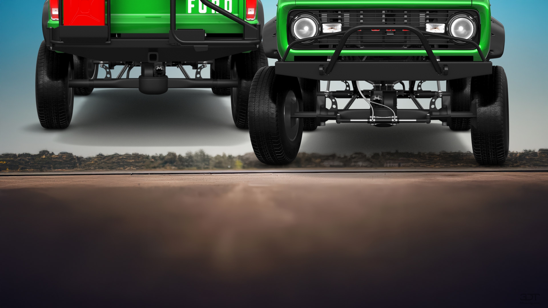 Ford Bronco 3 Door SUV 1965