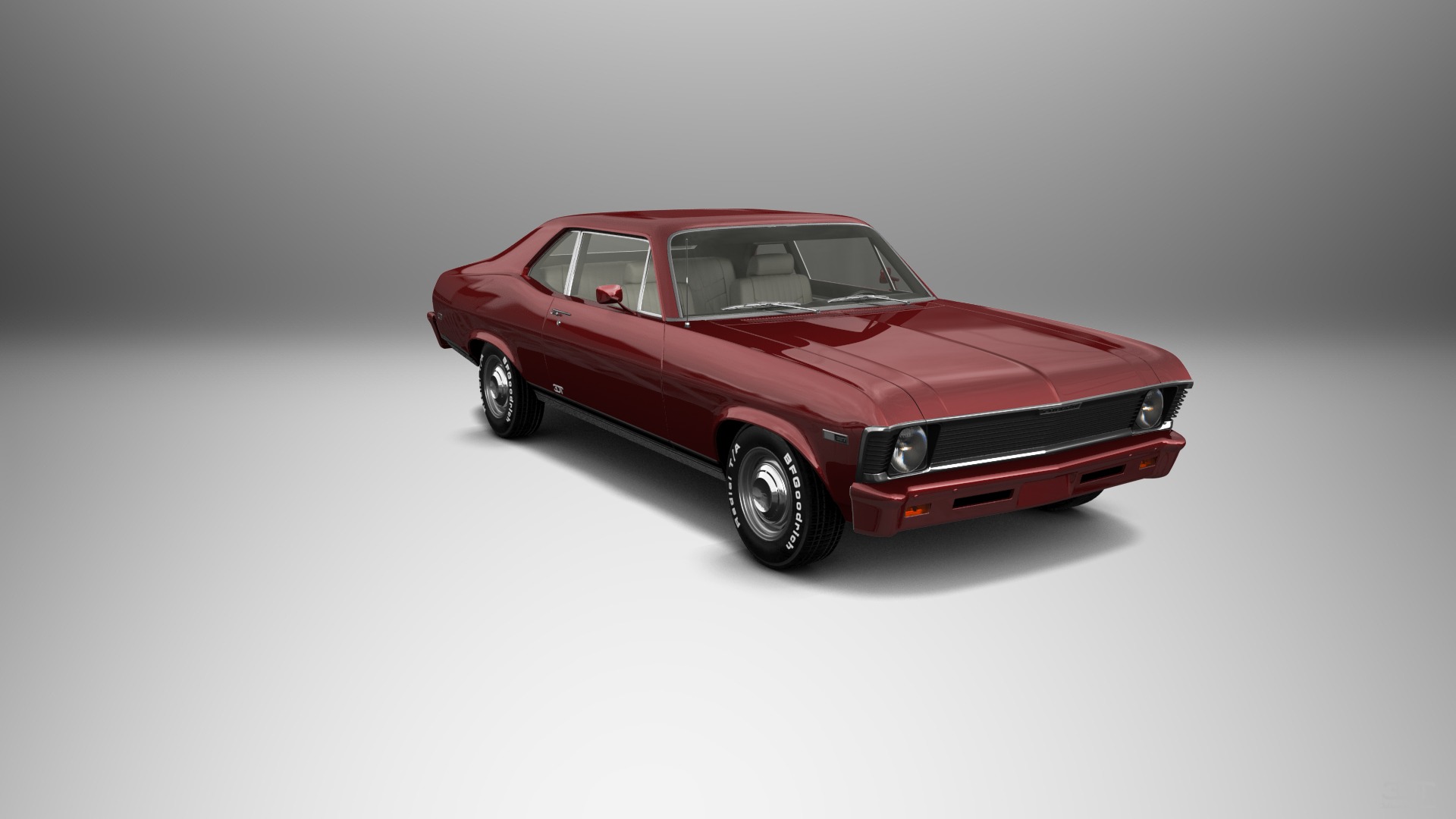 Chevrolet Chevy II Nova 2 Door Coupe 1968