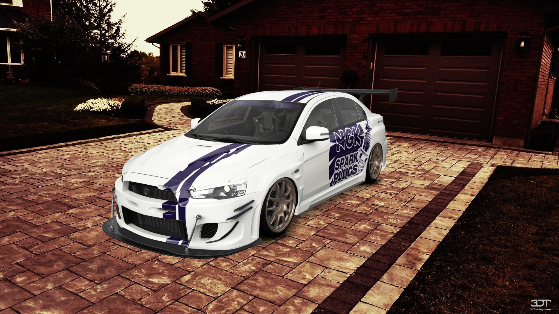 Mitsubishi Lancer Evolution X Sedan 2008