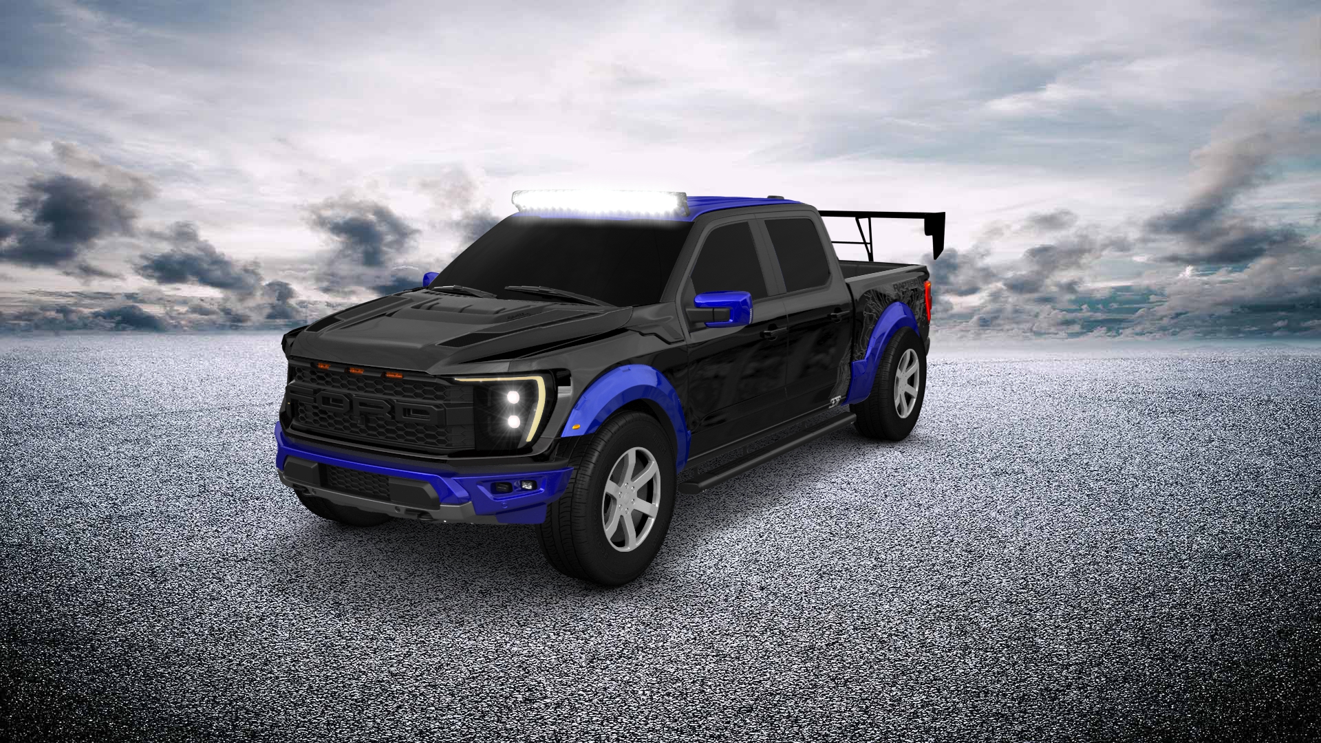 Ford F-150 Raptor 4 Door pickup truck 2021