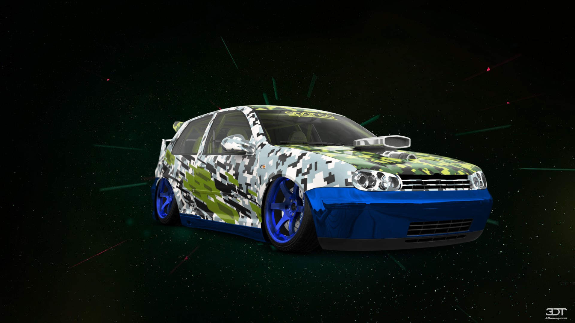 Volkswagen Golf 4 (mk4) 3 Door Hatchback 1997 tuning