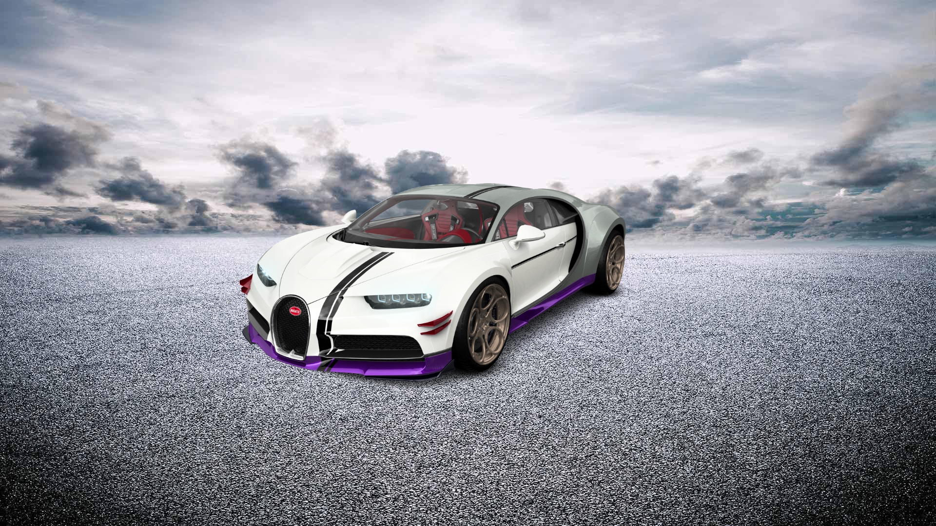 Bugatti Chiron 2 Door Coupe 2016 tuning