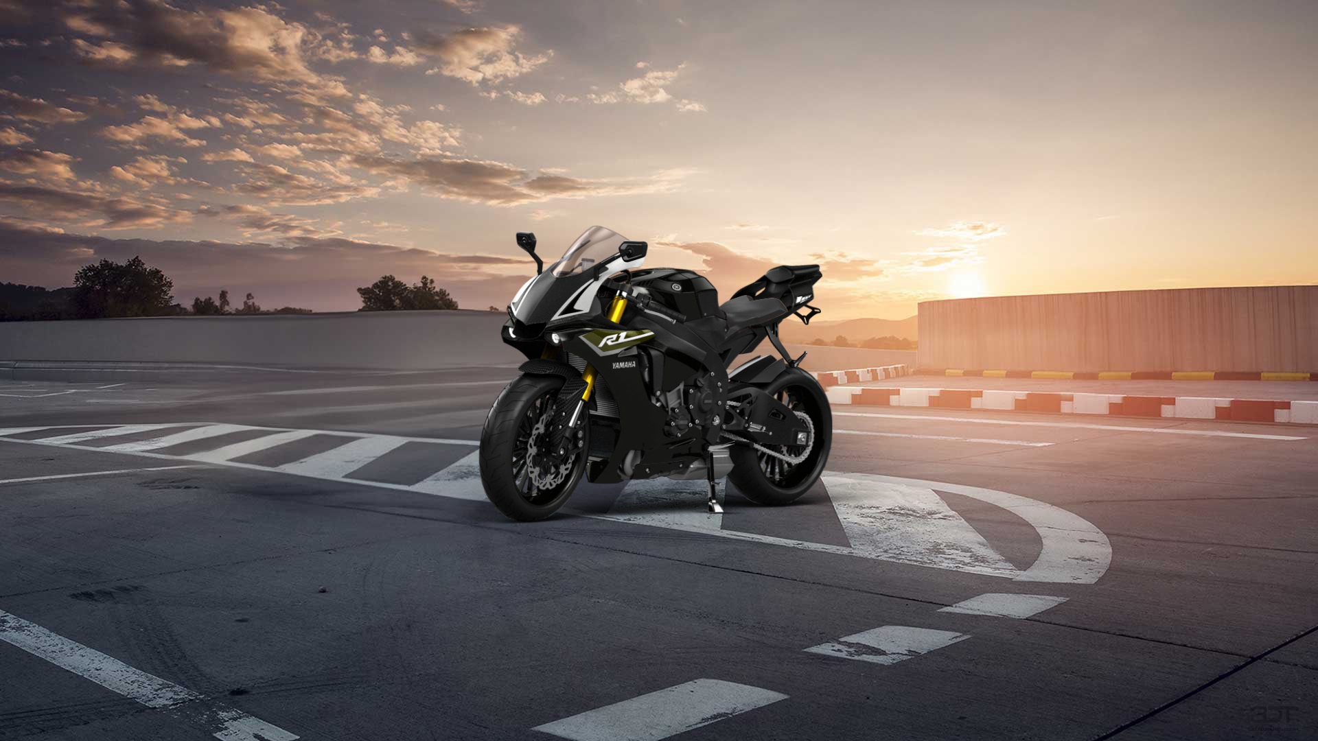 Yamaha YZF R1 Sport Bike 2015 tuning