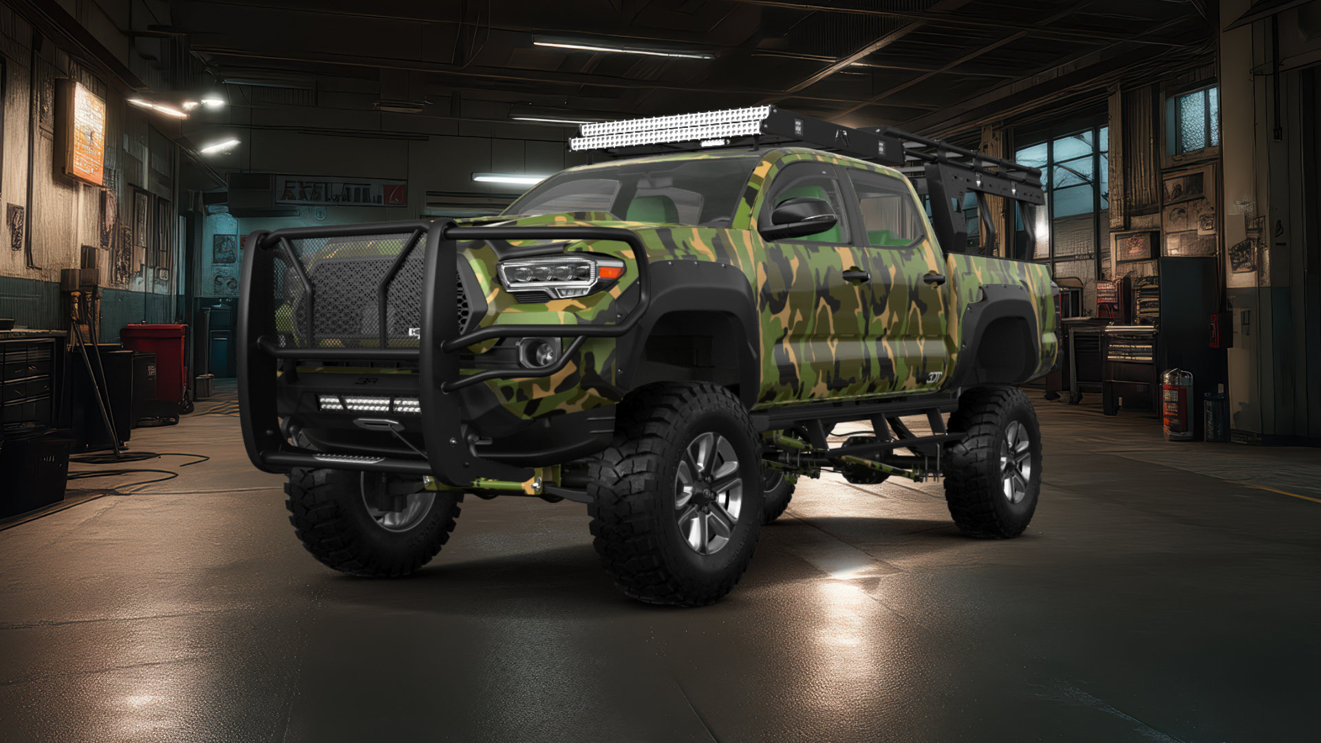 Toyota Tacoma 4 Door pickup truck 2018 tuning