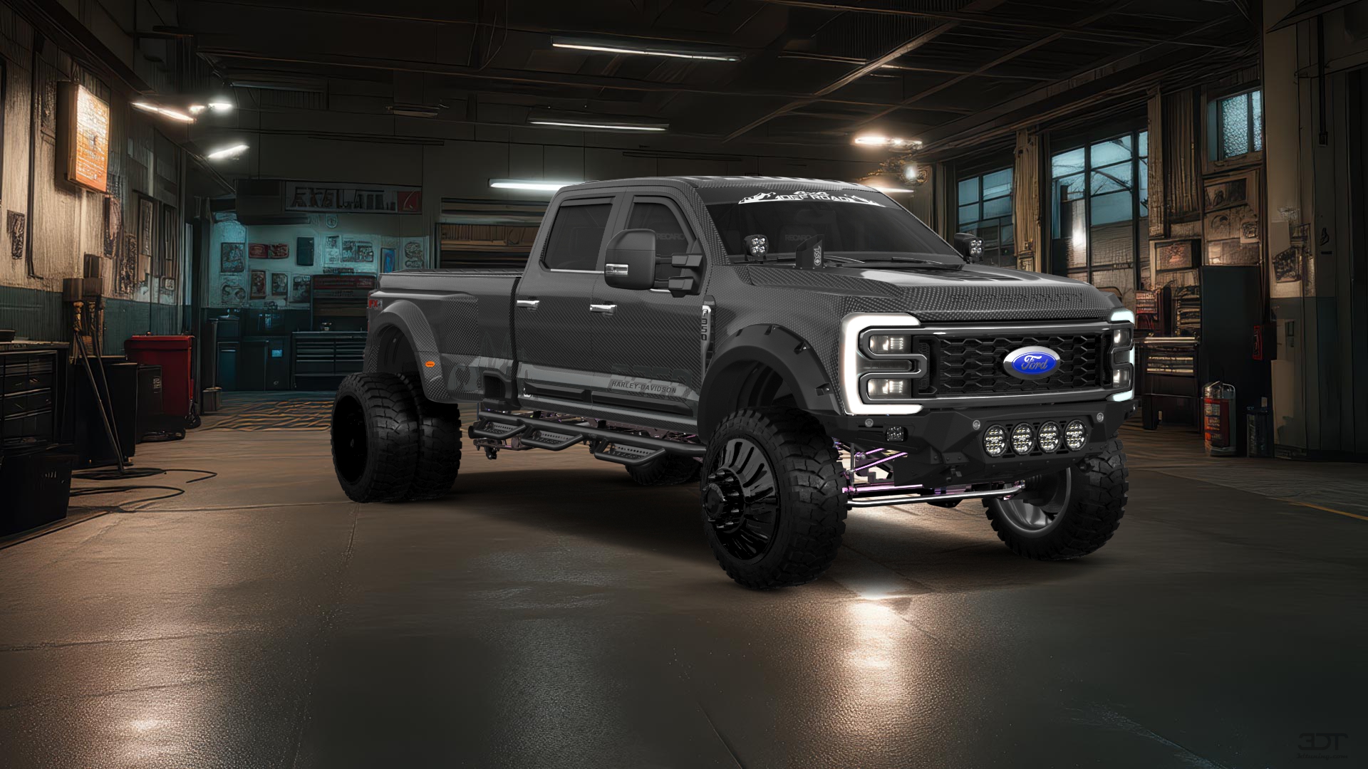 Ford F-350 DRW Crew Cab 4 Door pickup truck 2023 tuning