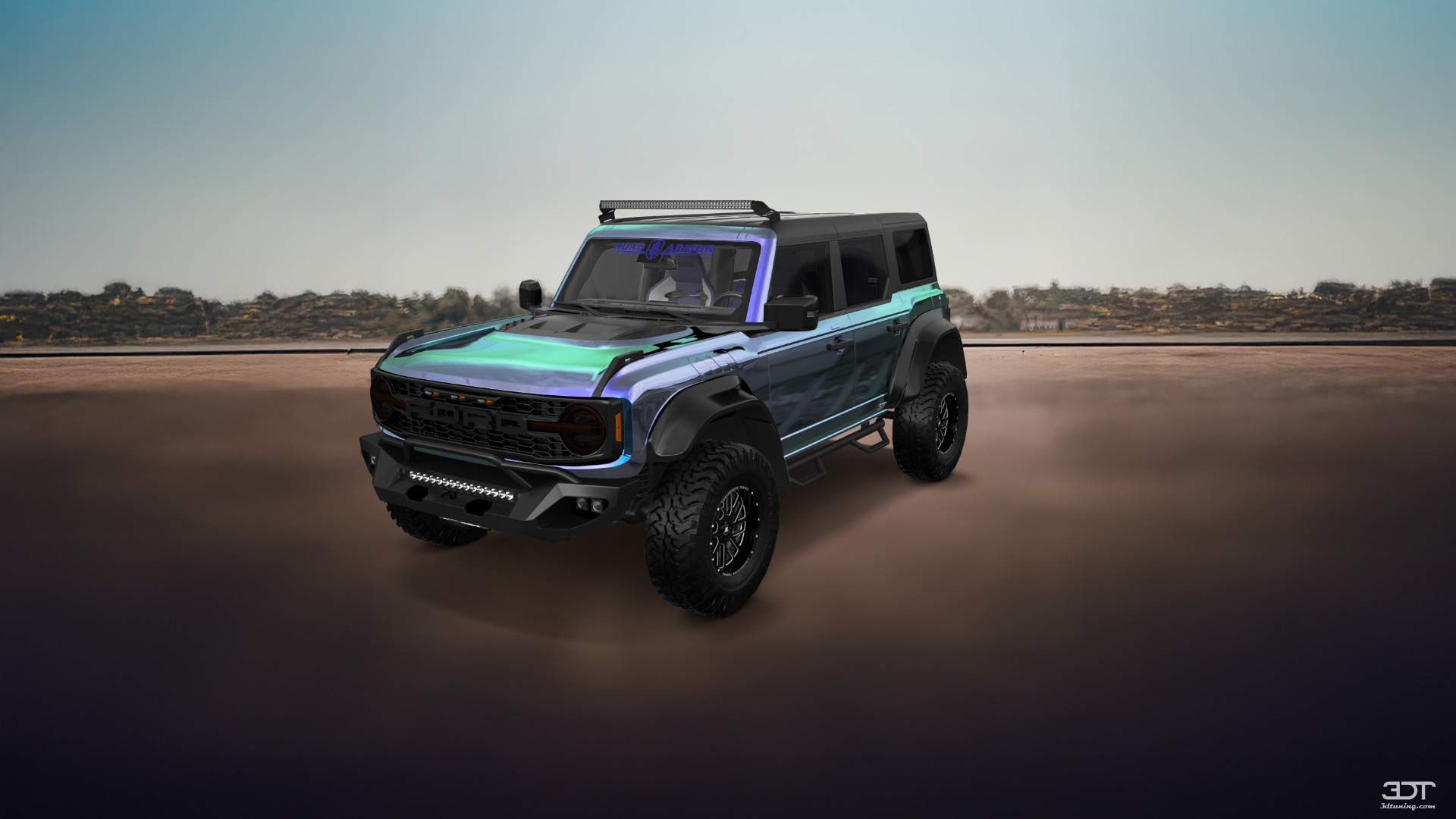 Ford Bronco Raptor 4 Door pickup truck 2022 tuning