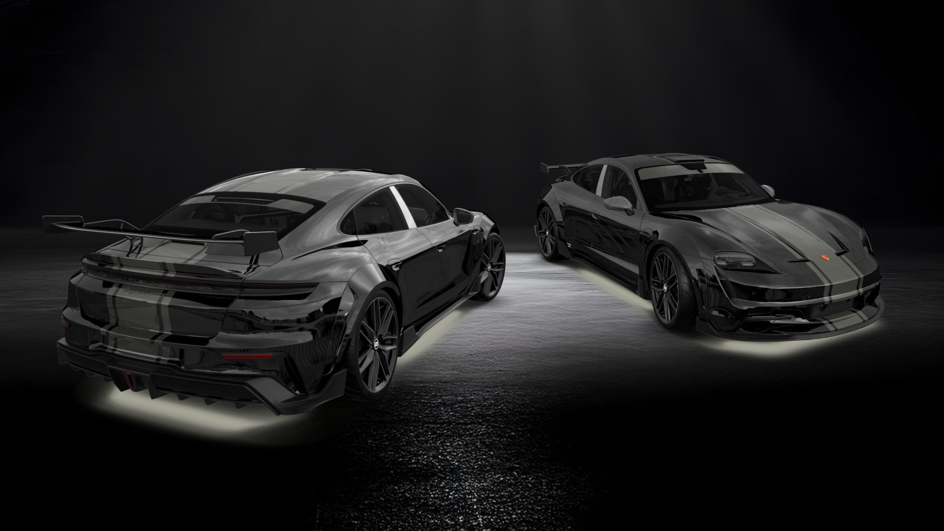 Porsche Taycan 4 Door Saloon 2019 tuning