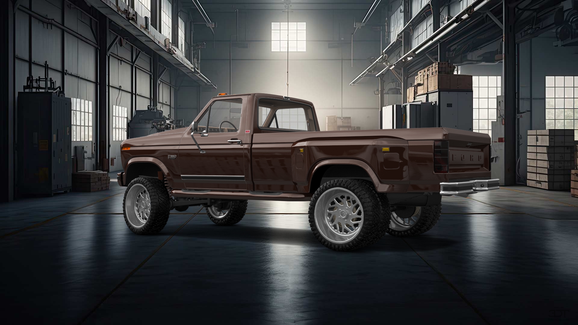 Ford F-350 Dually Regular Cab 2 Door pickup truck 1980 tuning