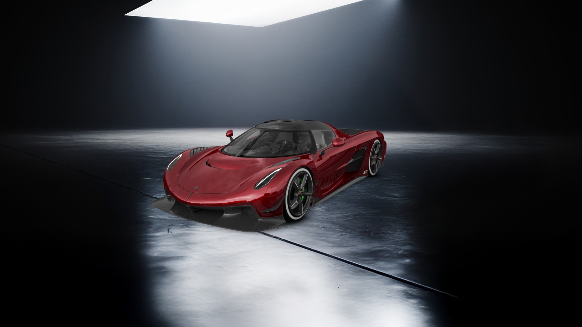 Koenigsegg Jesko 2 door targa top 2020 tuning