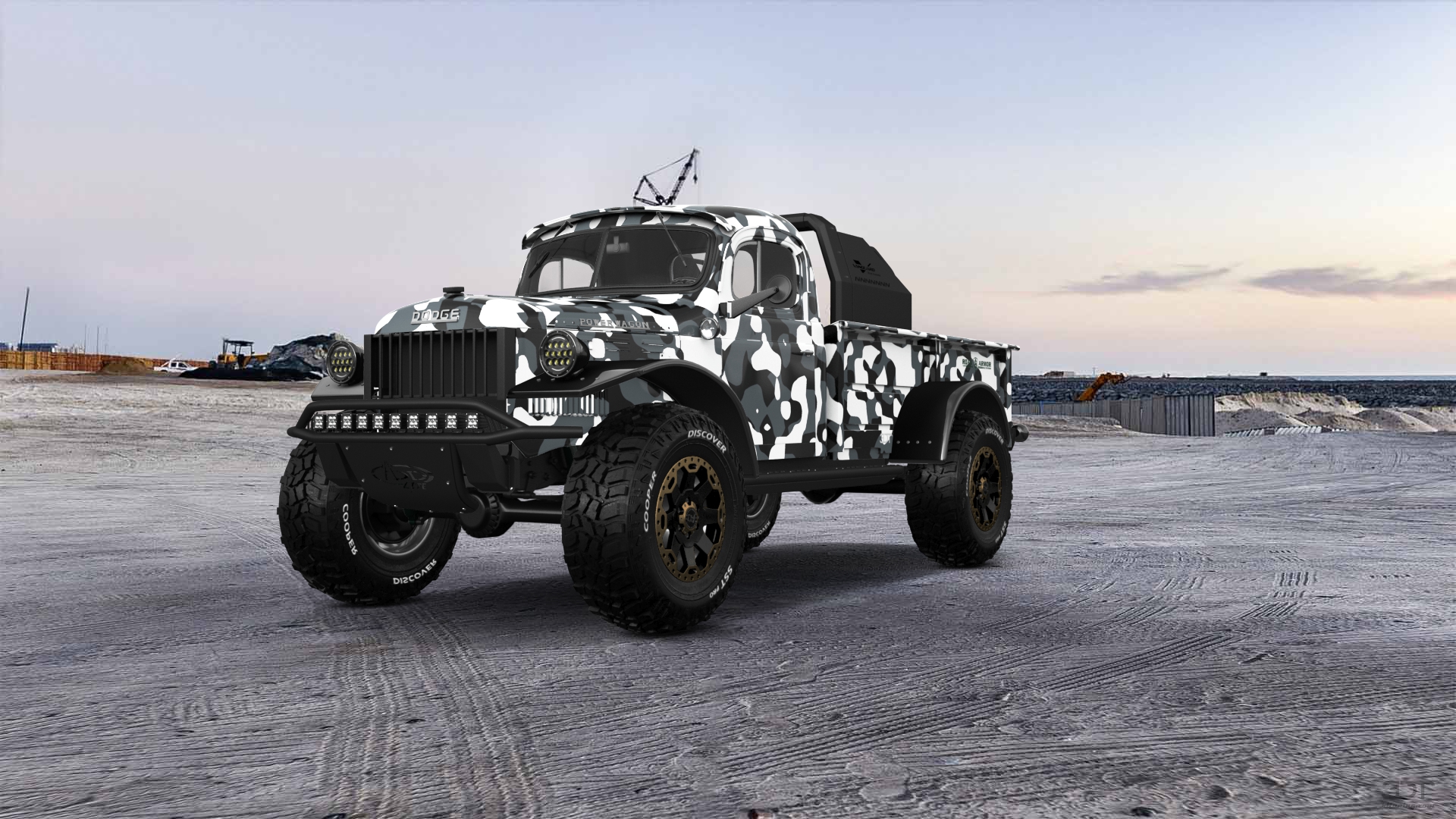 Dodge Power Wagon 2 Door pickup truck 1947