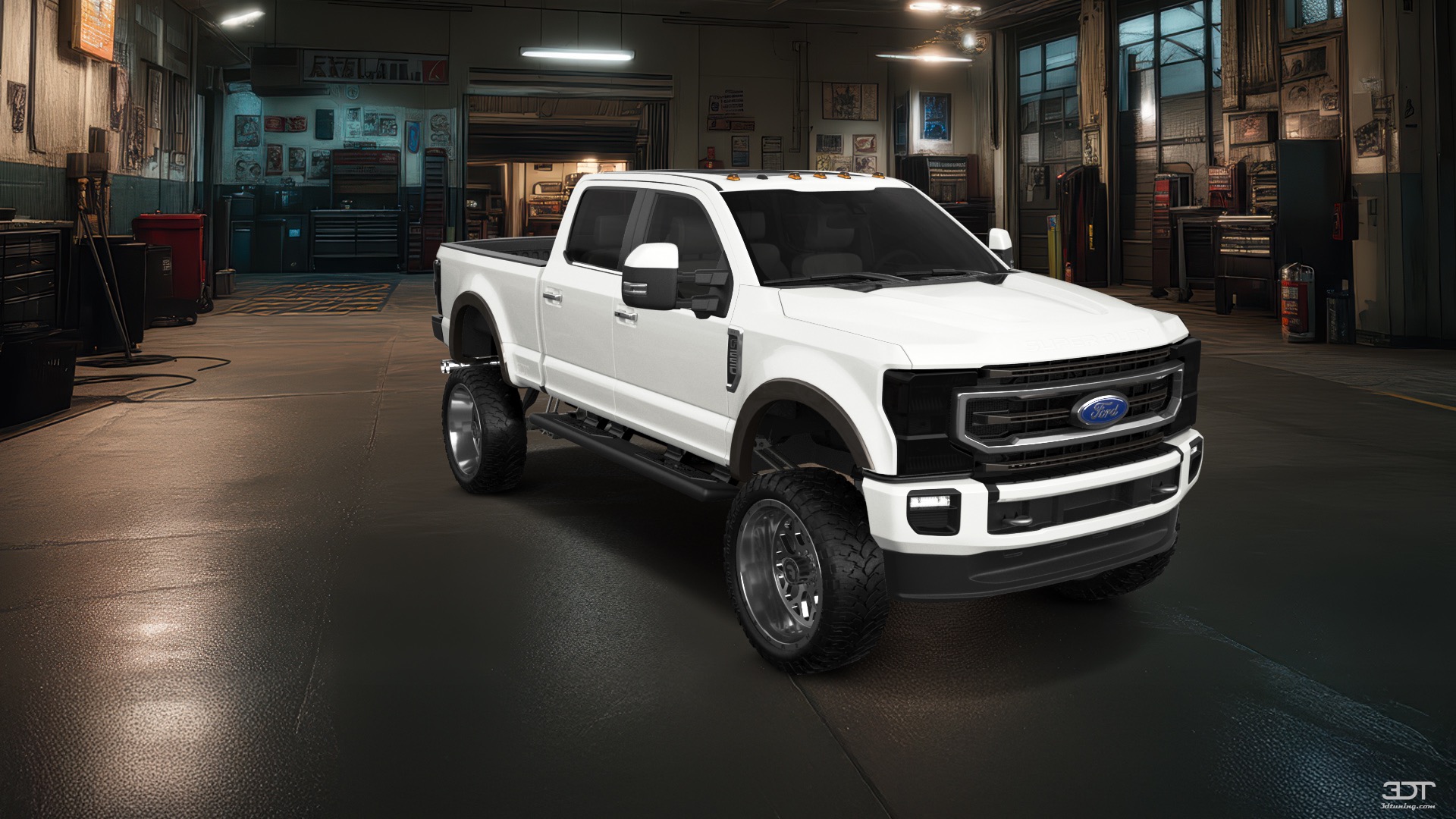 Ford F-250 4 Door pickup truck 2021 tuning