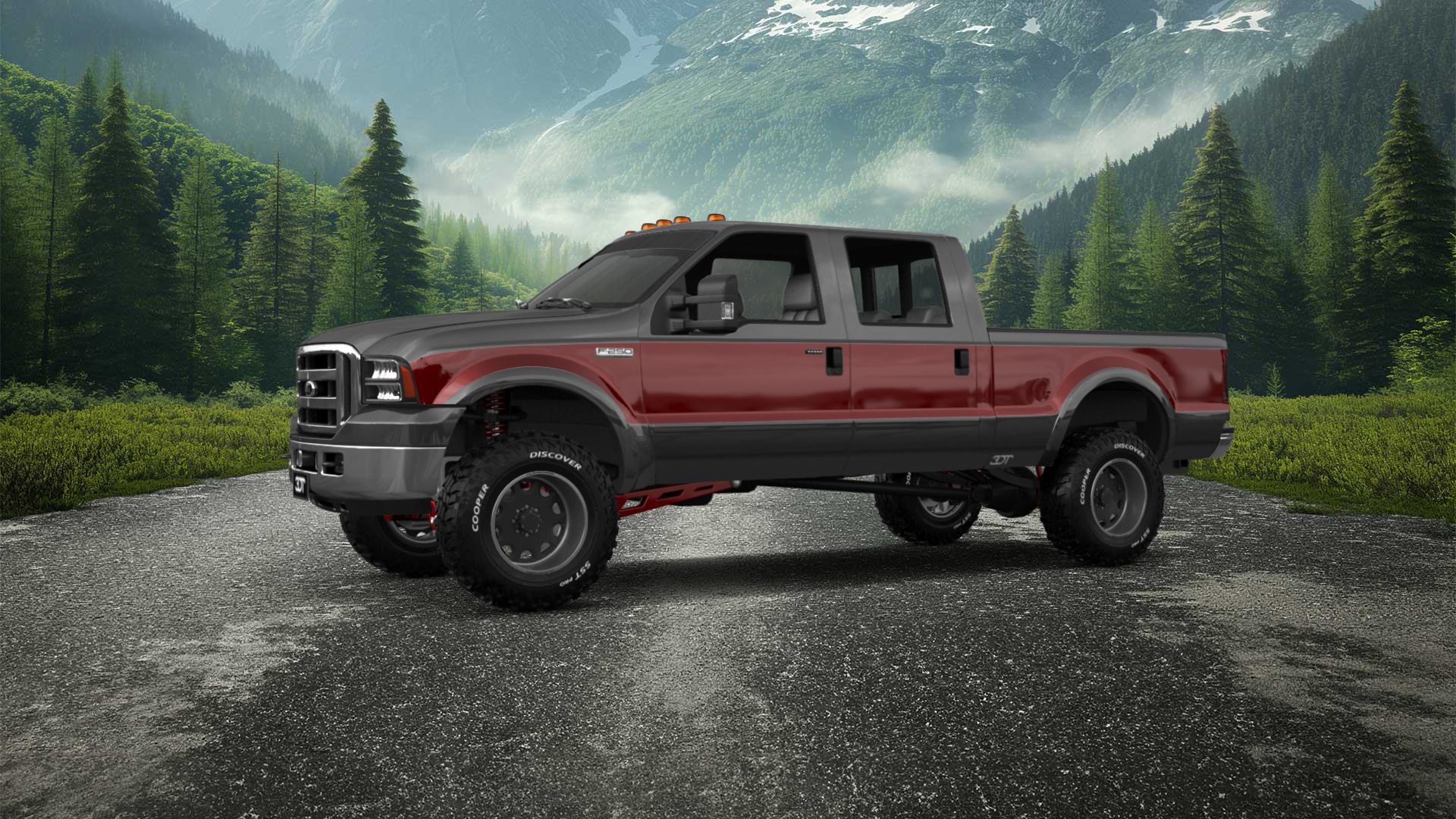 Ford F-250 Crew Cab 4 Door pickup truck 1999