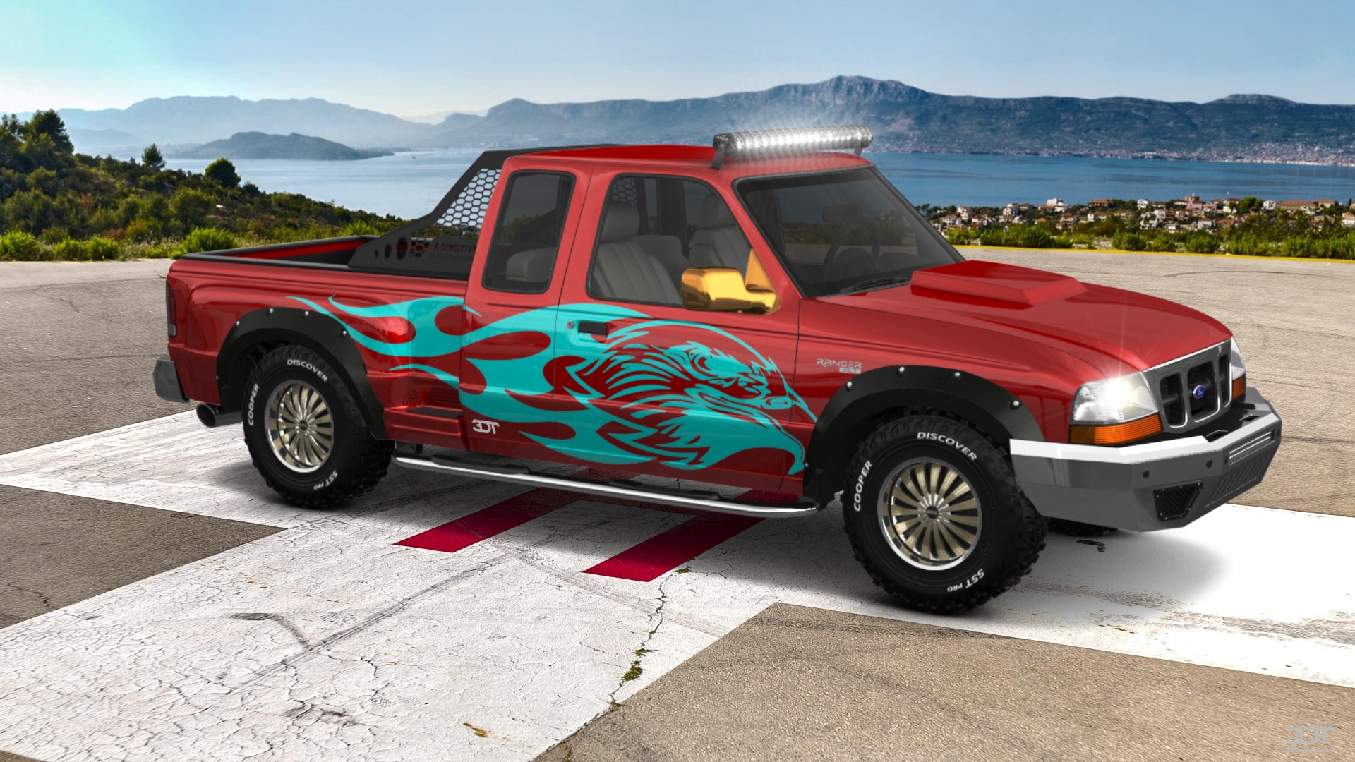 Ford Ranger Flareside 2 Door pickup truck 1998 tuning