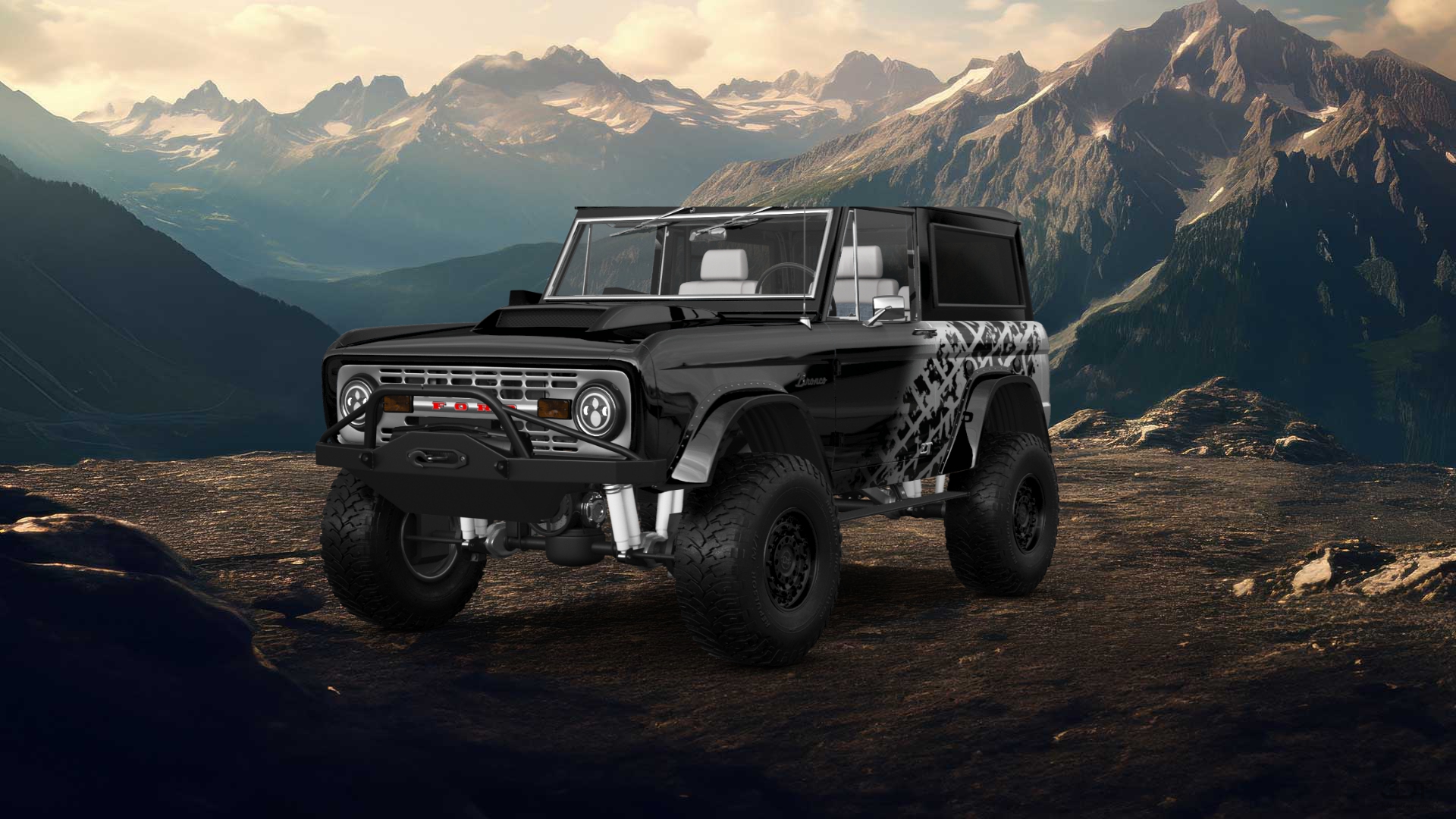 Ford Bronco 3 Door SUV 1965