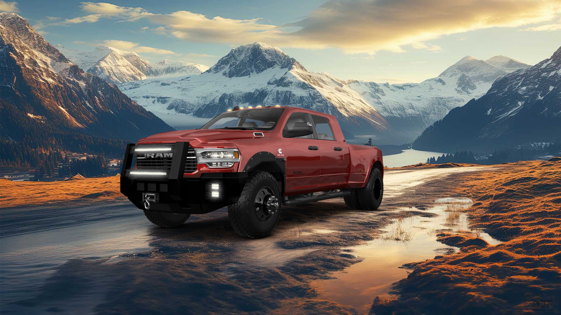 Dodge Ram 3500 4 Door pickup truck 2020