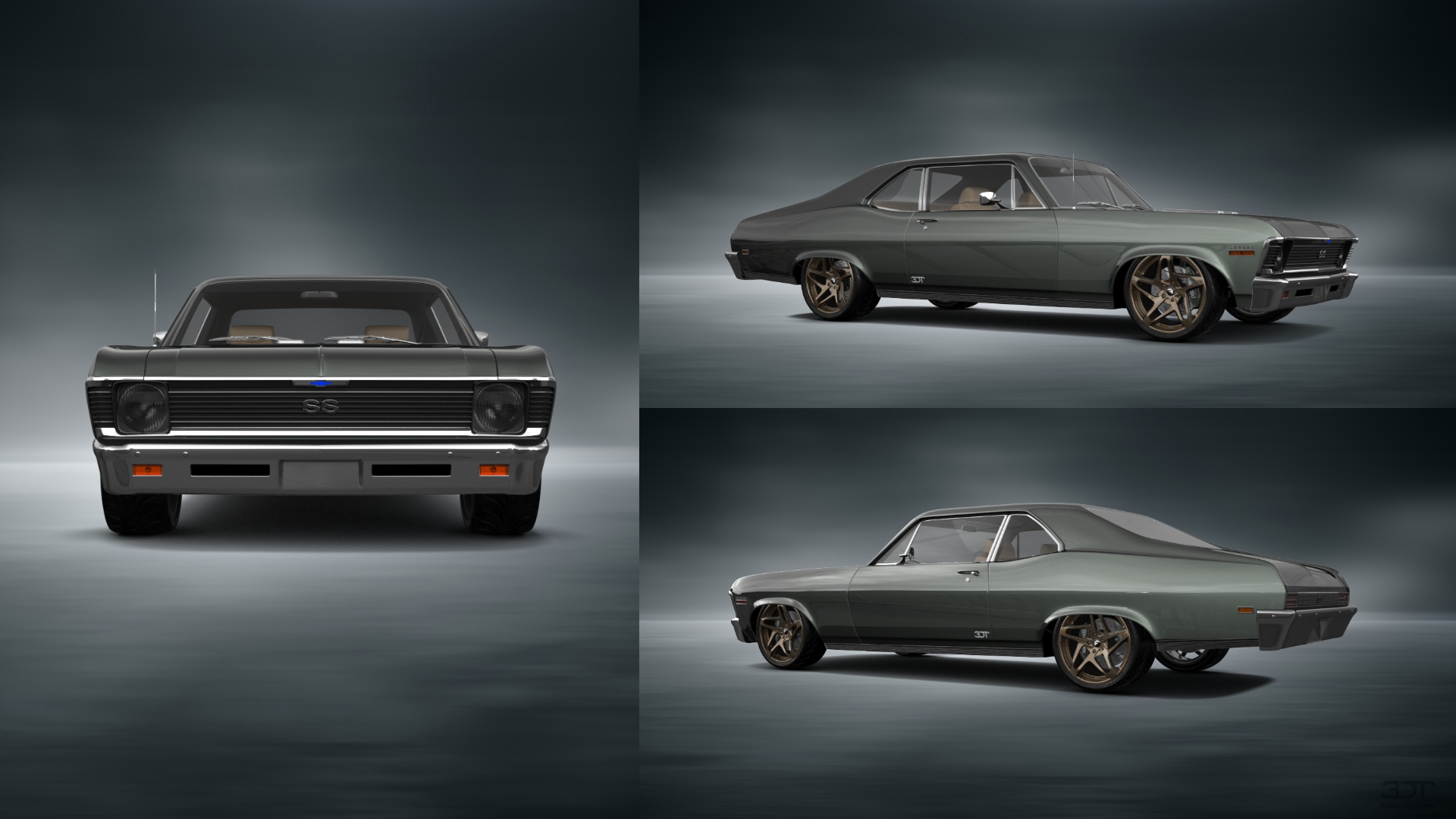 Chevrolet Chevy II Nova 2 Door Coupe 1968