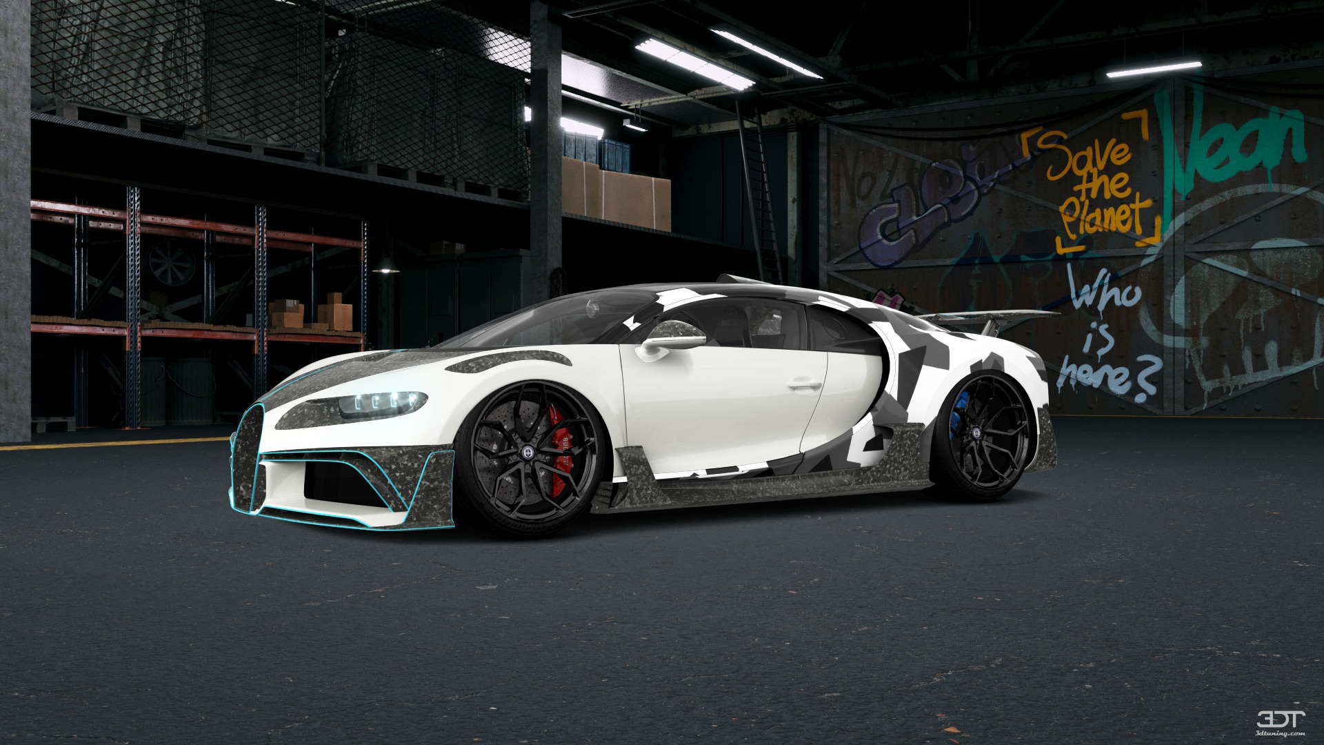 Bugatti Chiron 2 Door Coupe 2016 tuning