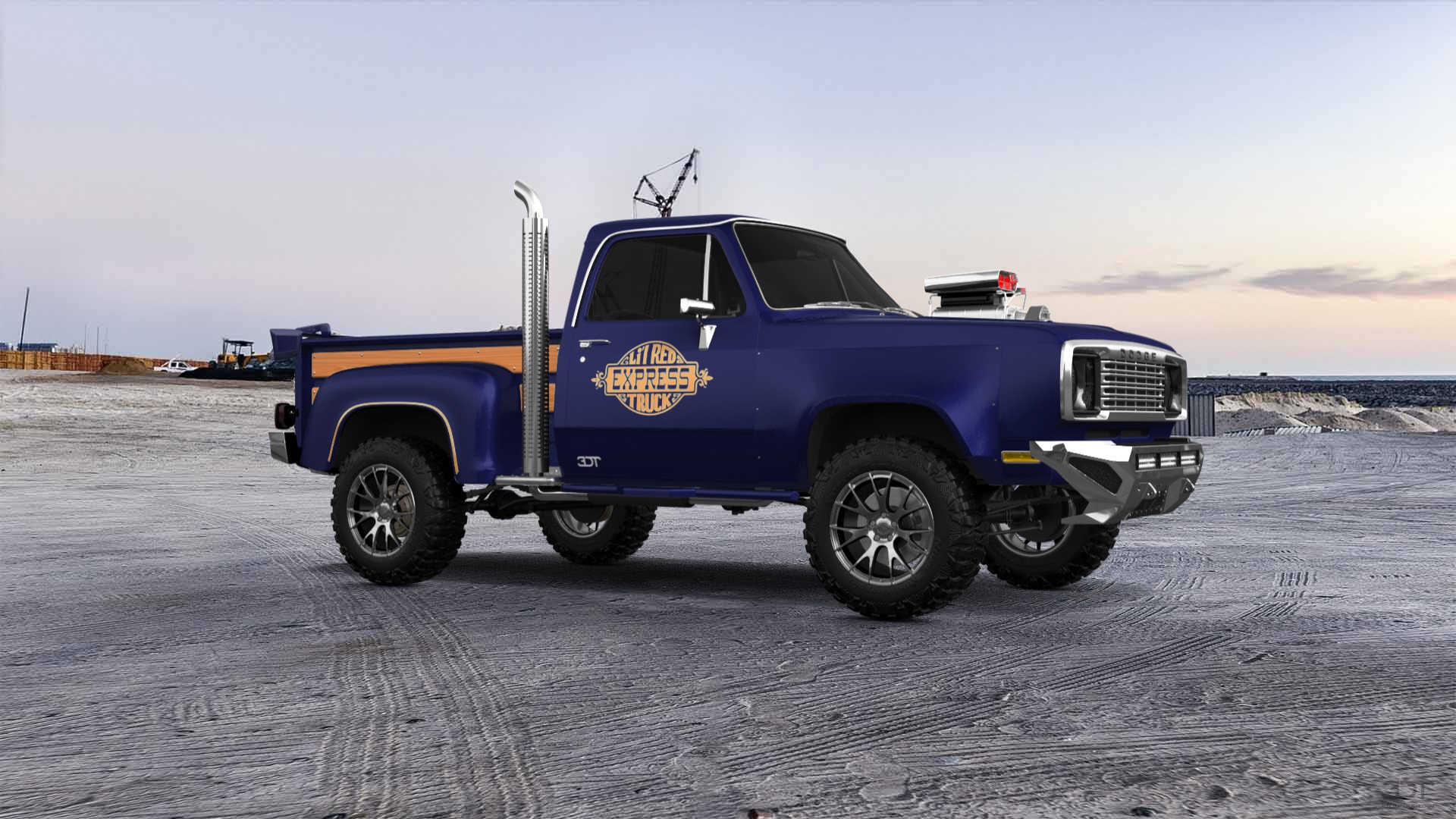 Dodge Lil Red Express 2 Door pickup truck 1978