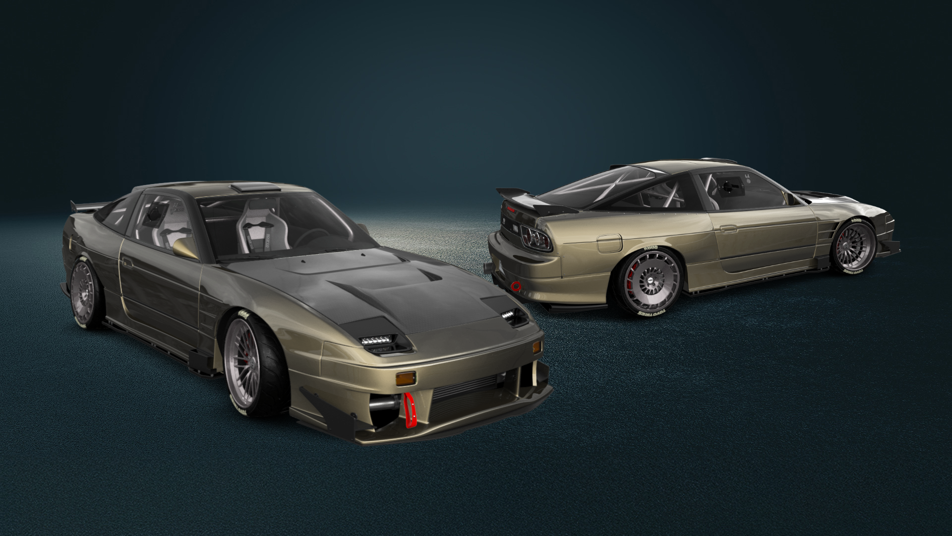 Nissan 240SX 3 Door Hatchback 1989 tuning