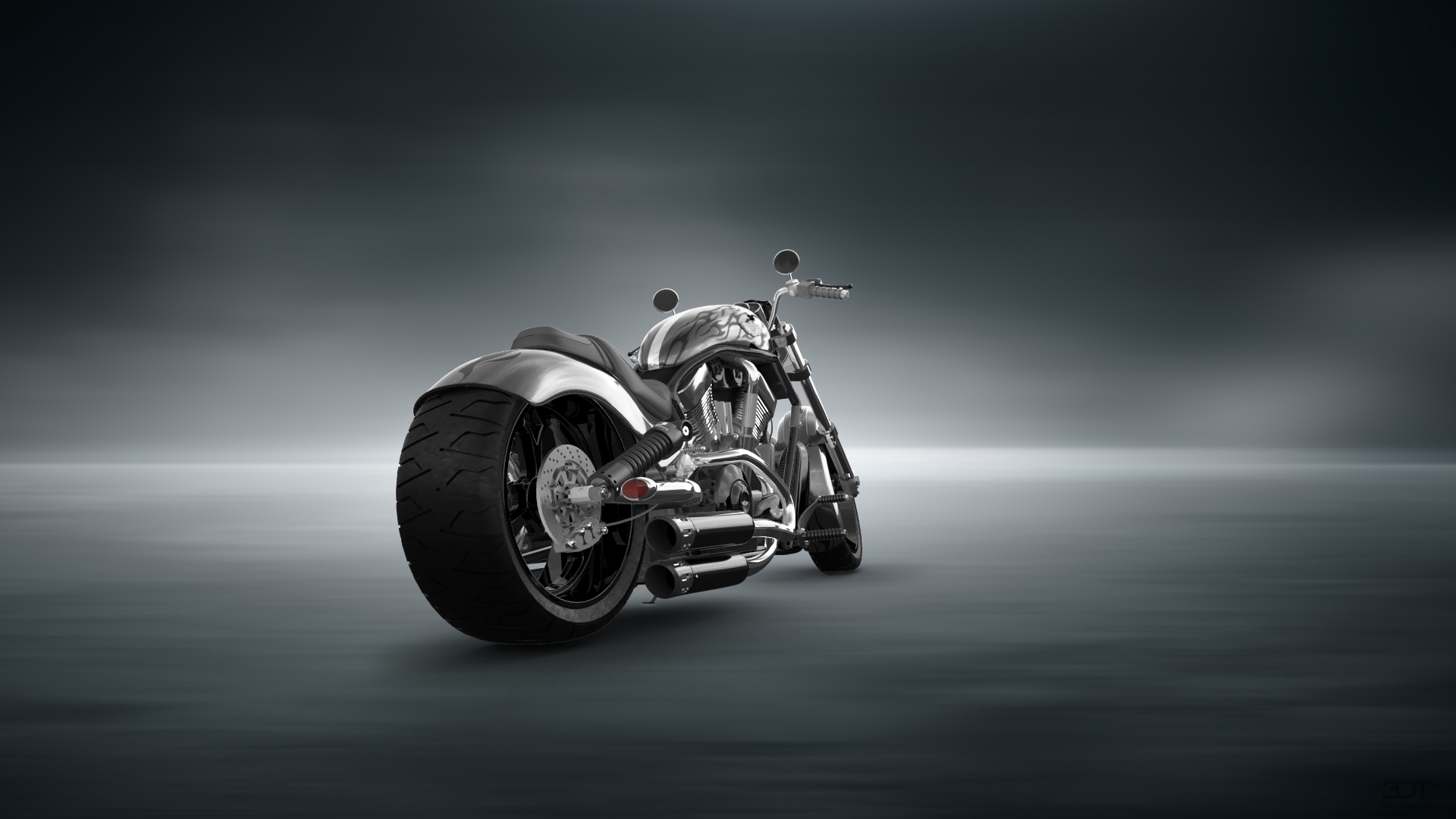 Harley-Davidson Custom Chopper Cruiser 2011
