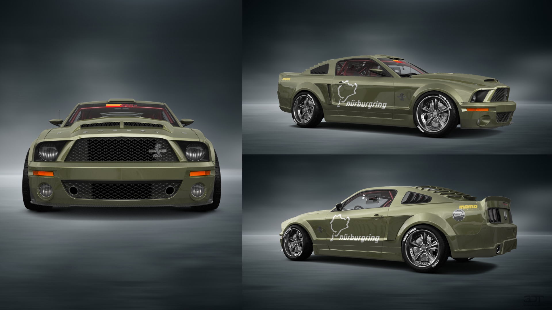 Ford Mustang 2 Door Coupe 2006 tuning