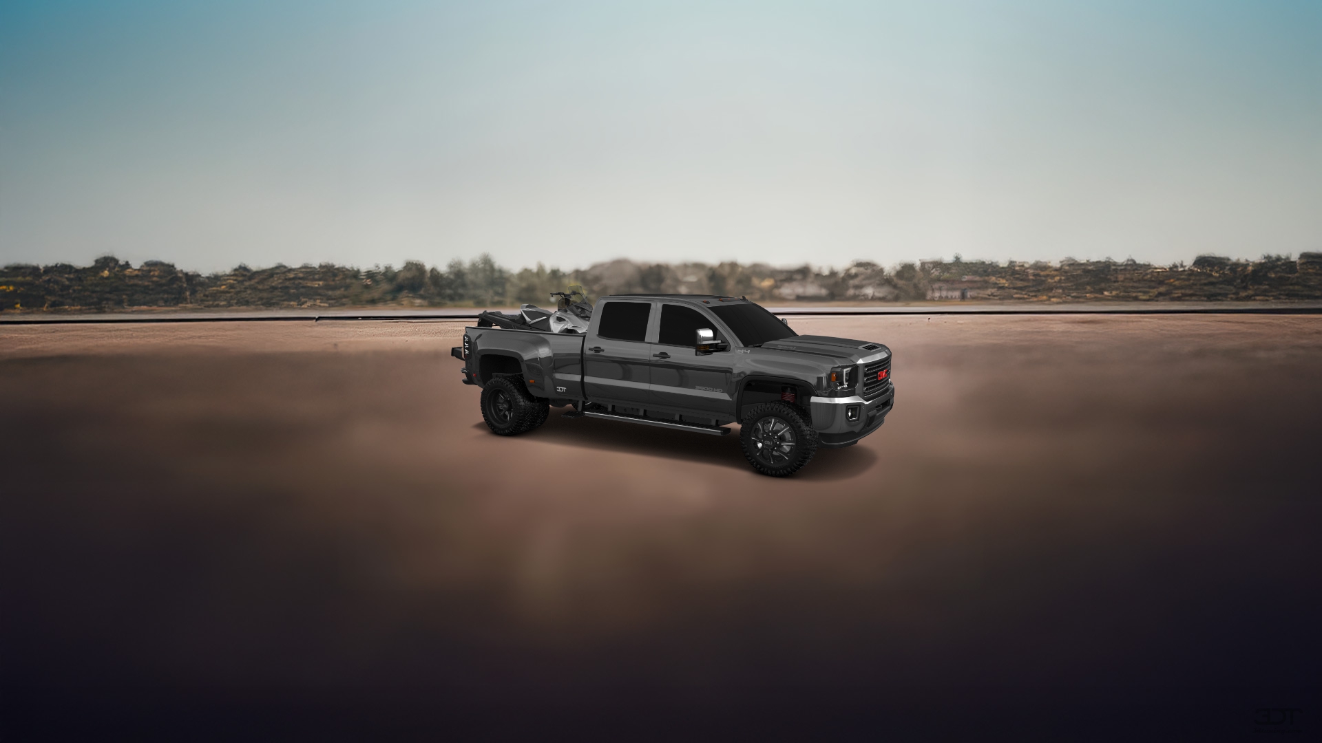 GMC Sierra 3500 HD Crew Cab 4 Door pickup truck 2015 tuning