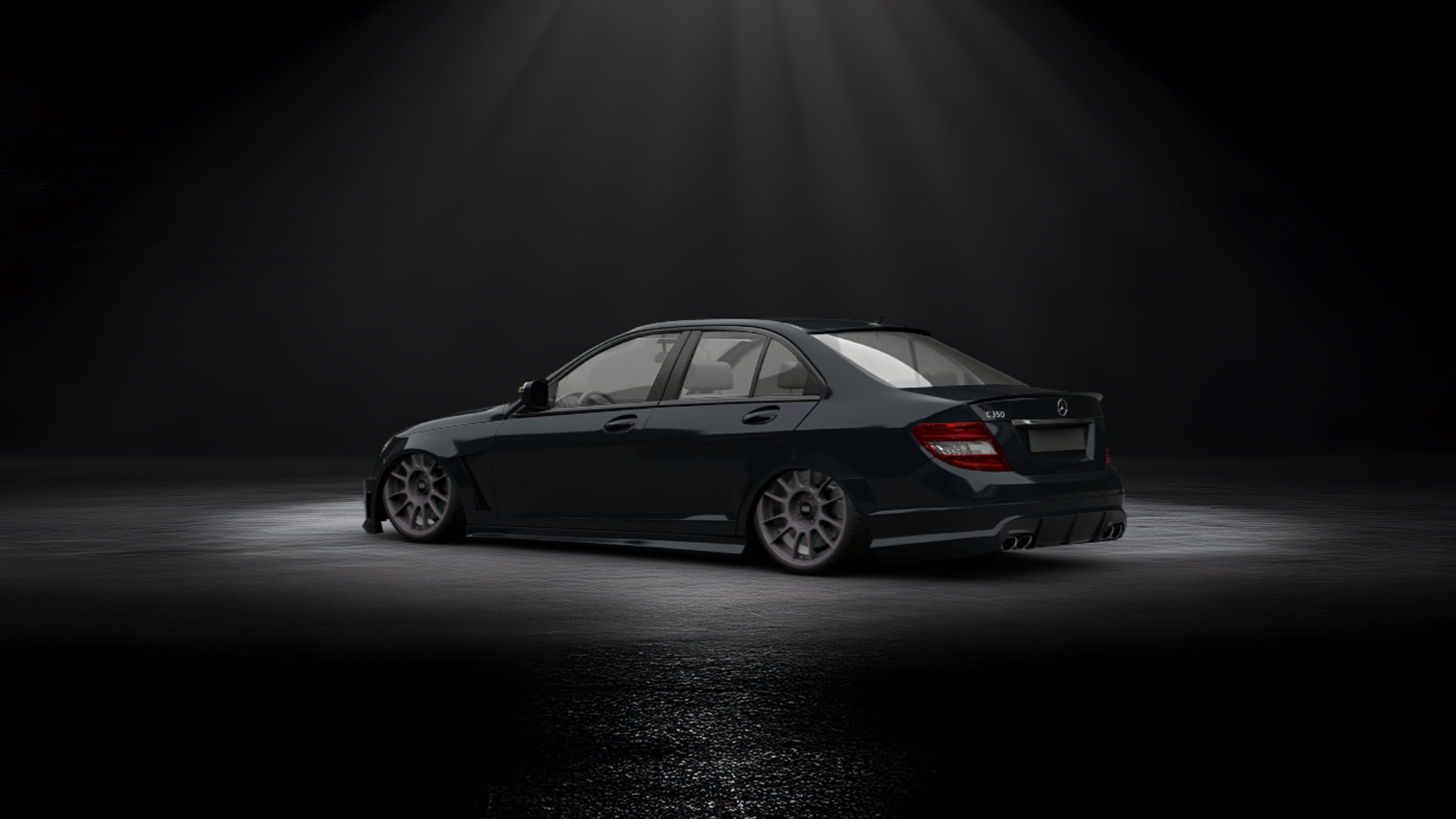 Mercedes C class Sedan 2007 tuning