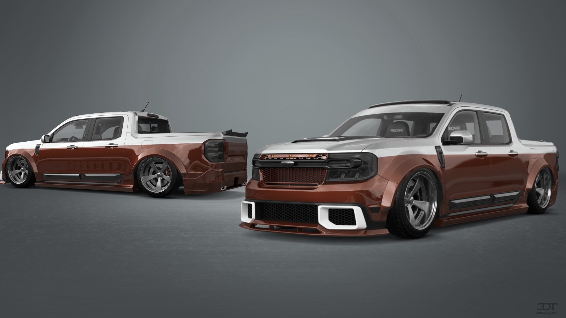 Ford Maverick 4 Door pickup truck 2022 tuning