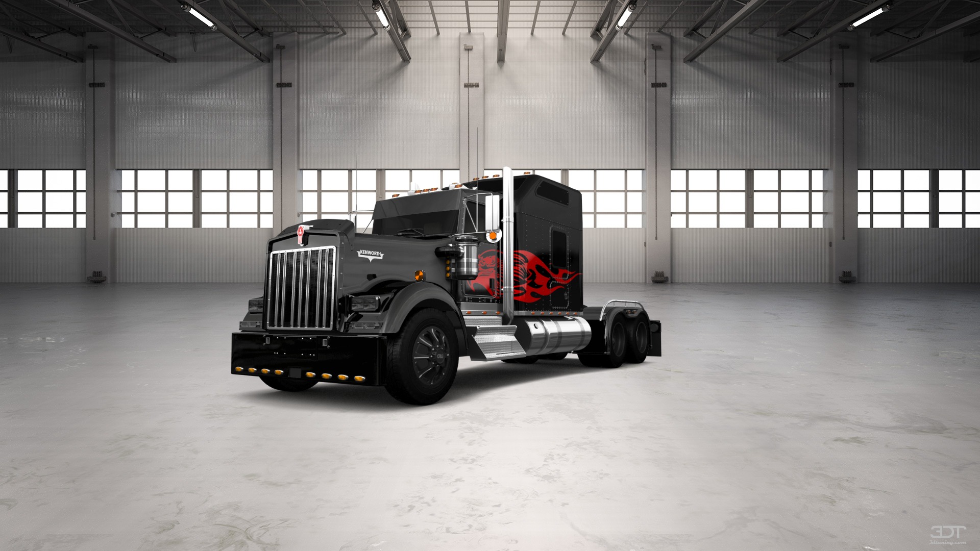 Kenworth W900 Sleeper Cab Truck 2015 tuning