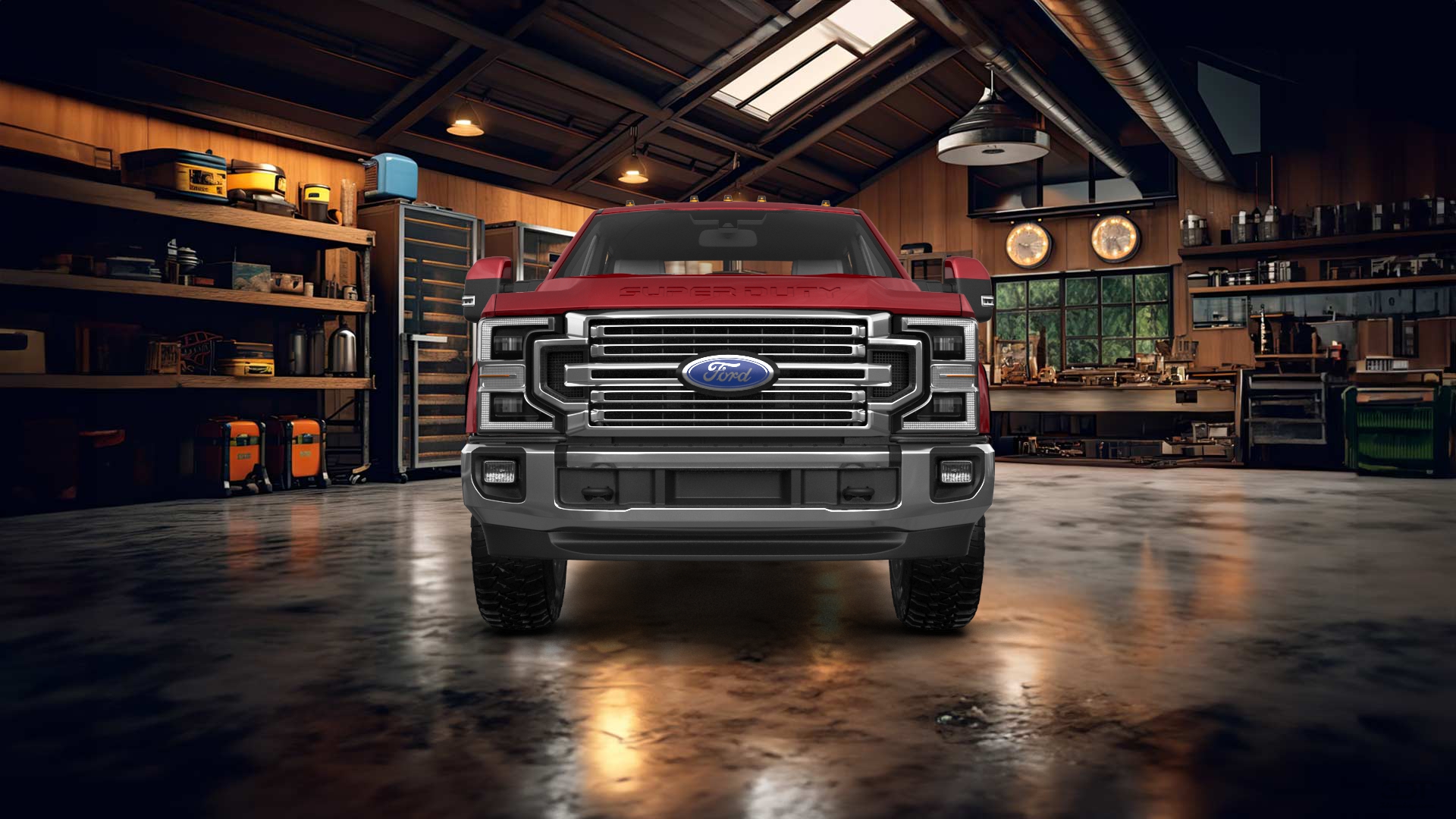 Ford F-250 4 Door pickup truck 2021 Images
