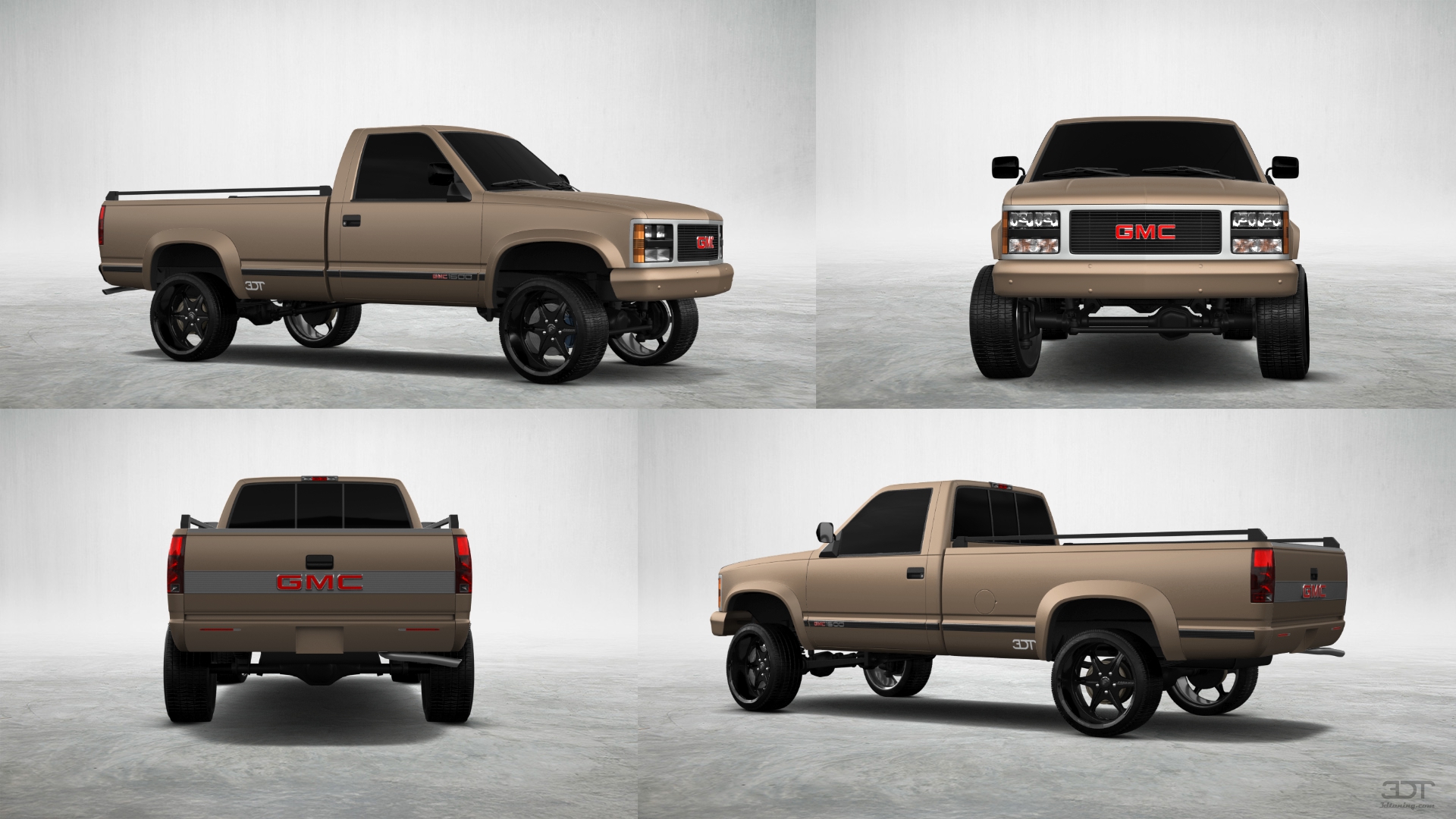 GMC Sierra 1500 2 Door pickup truck 1988 tuning